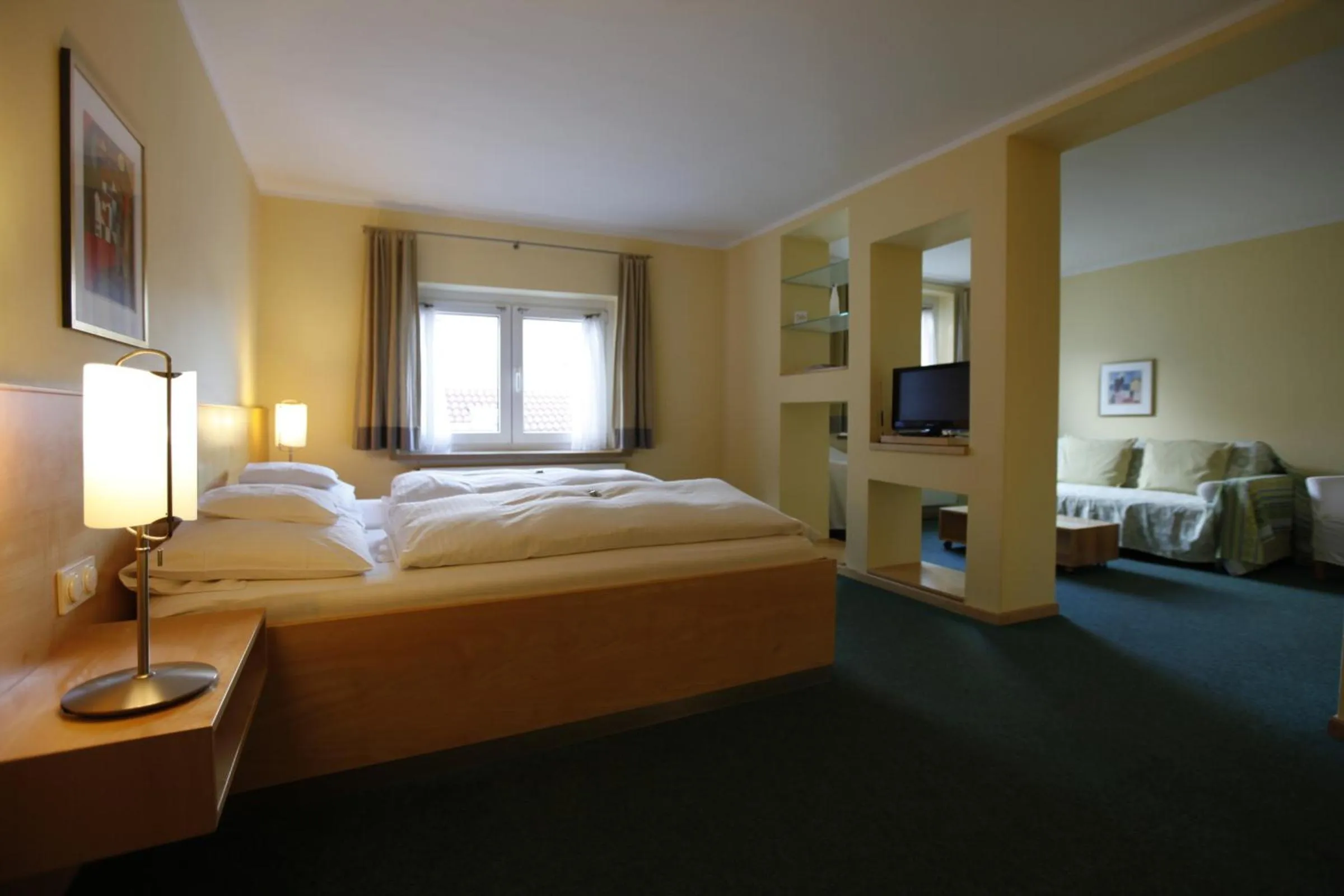 Photo of the whole room, Bed in Hotel Markt3