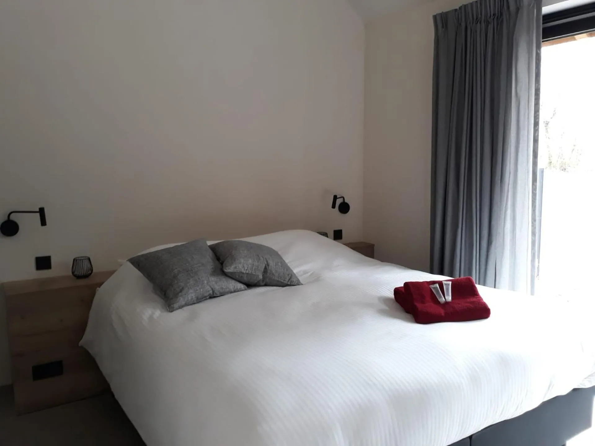 Bed in B&B Snelleghem