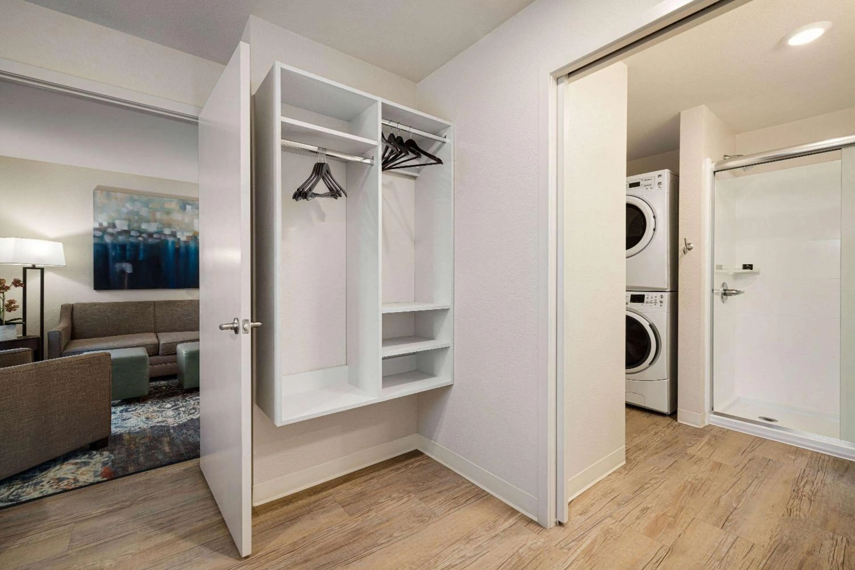 Bathroom in WaterWalk Extended Stay Raleigh Durham Research Triangle