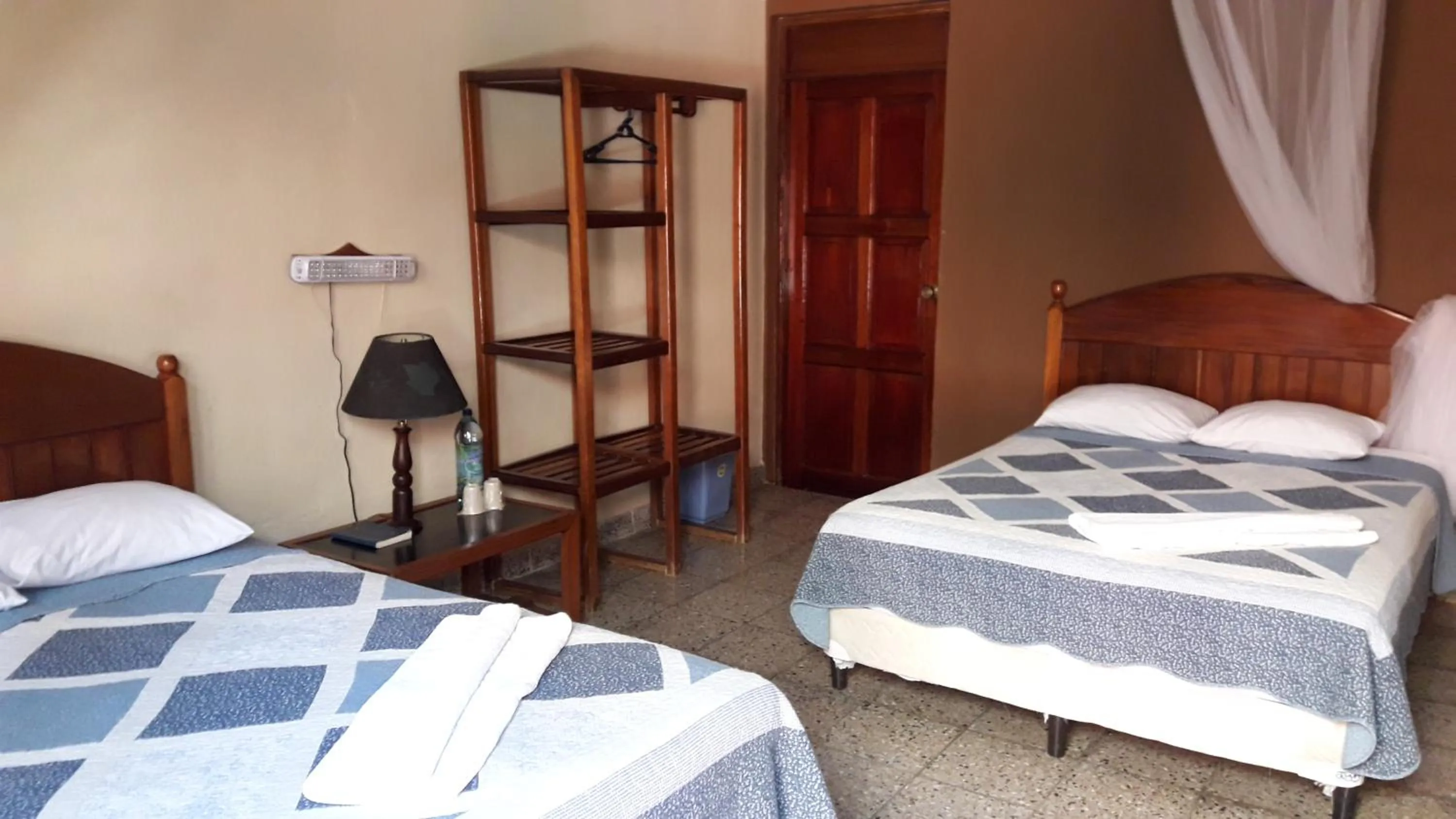 Bed in Hotel Tikal Inn