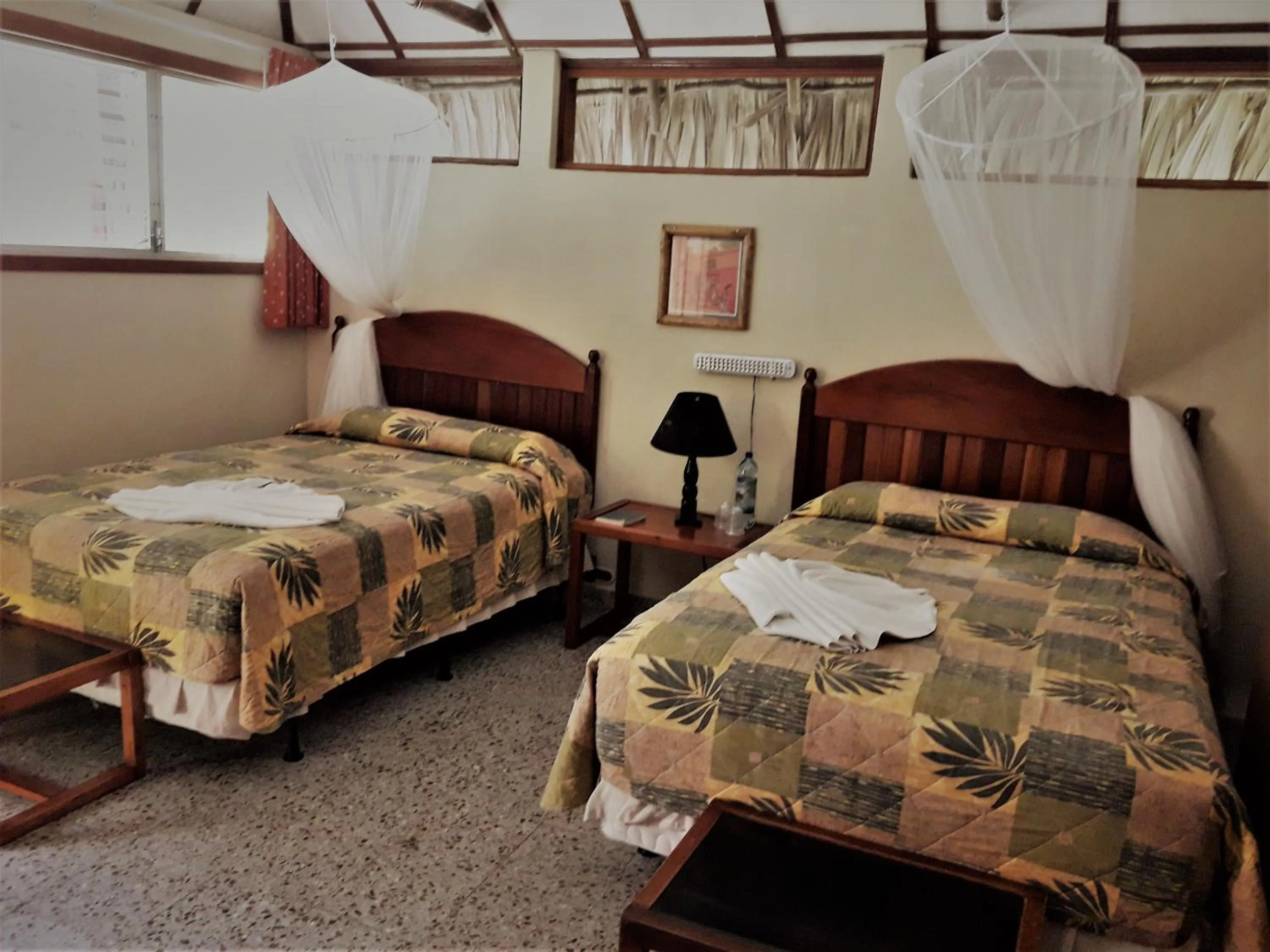 Bed in Hotel Tikal Inn