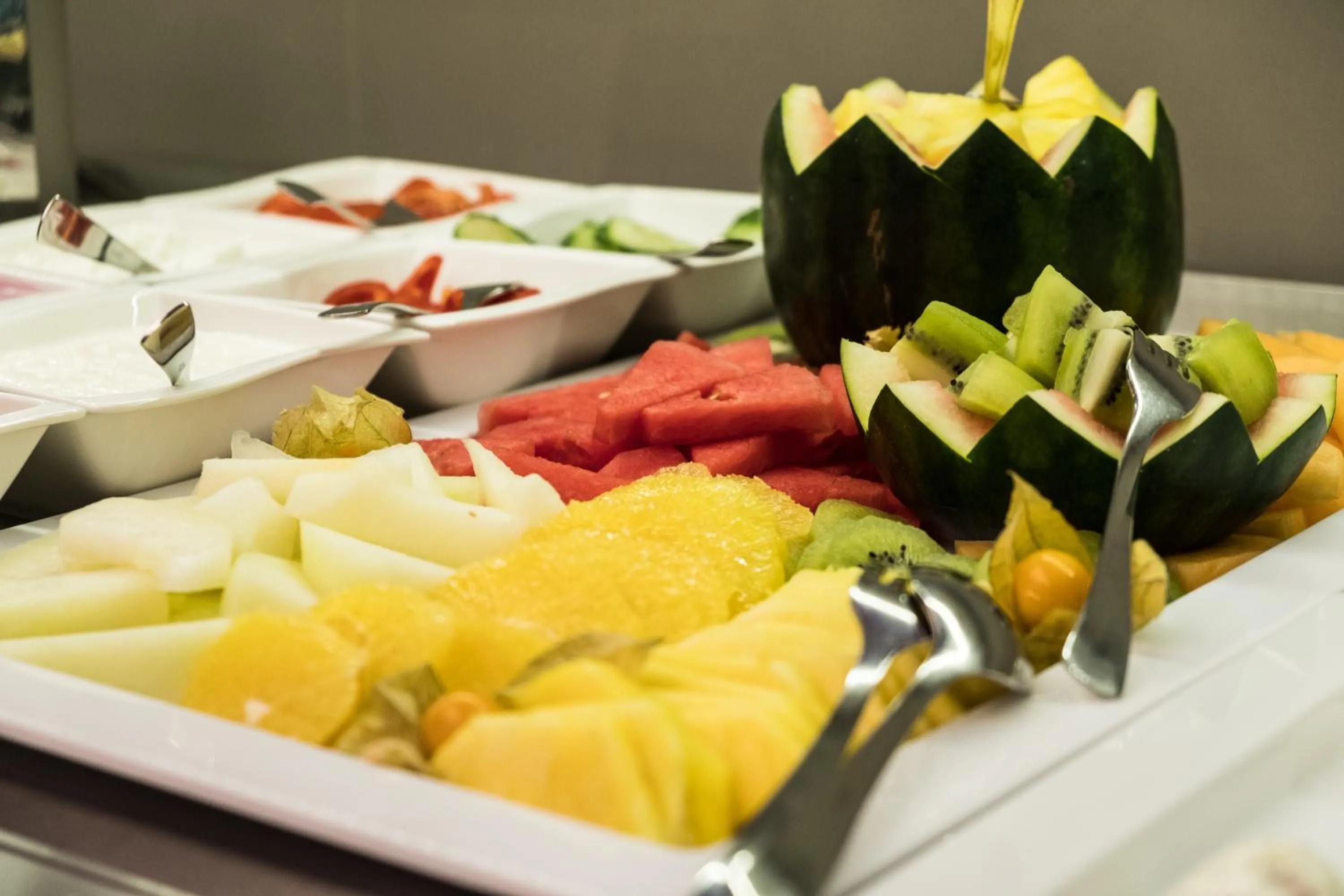 Buffet breakfast in Das 53°Hotel