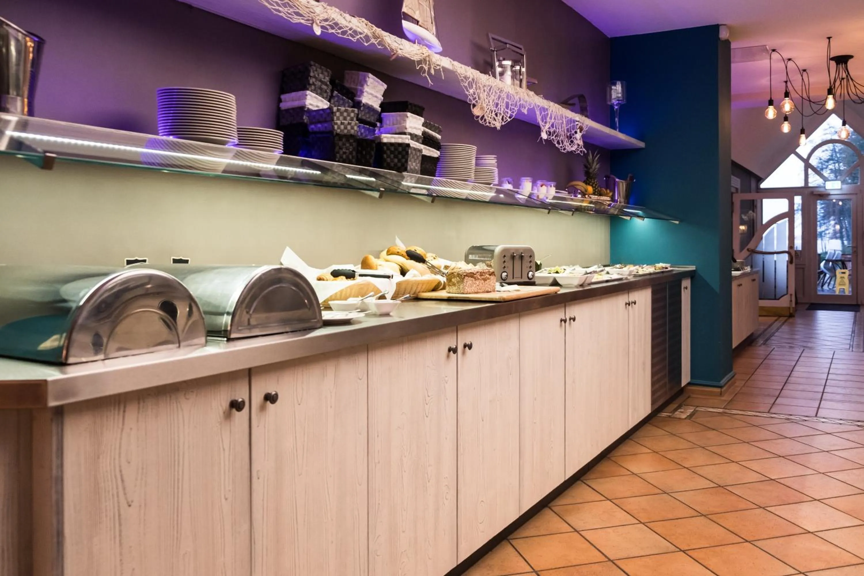 Buffet breakfast in Das 53°Hotel