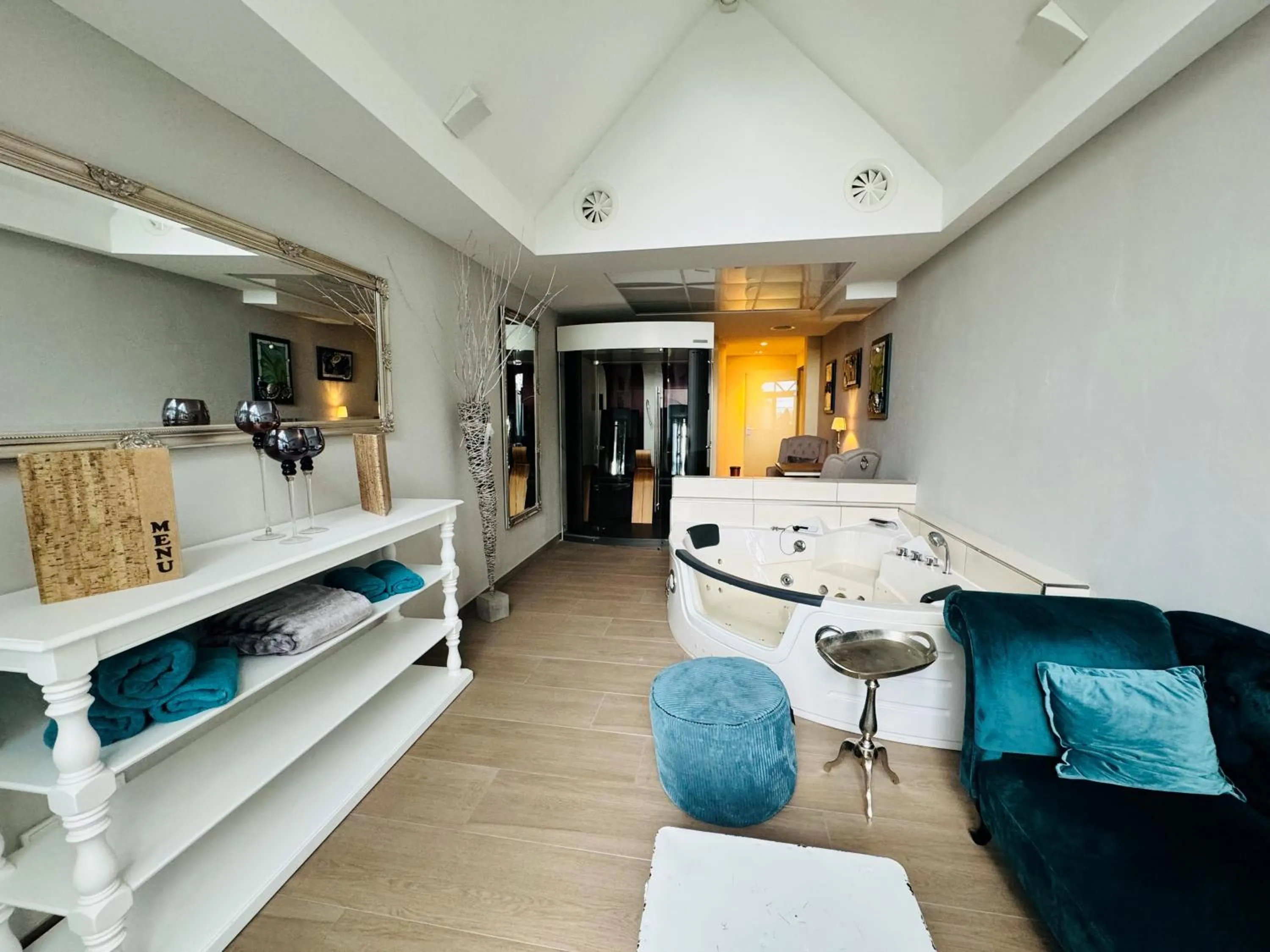 Sauna in Das 53°Hotel