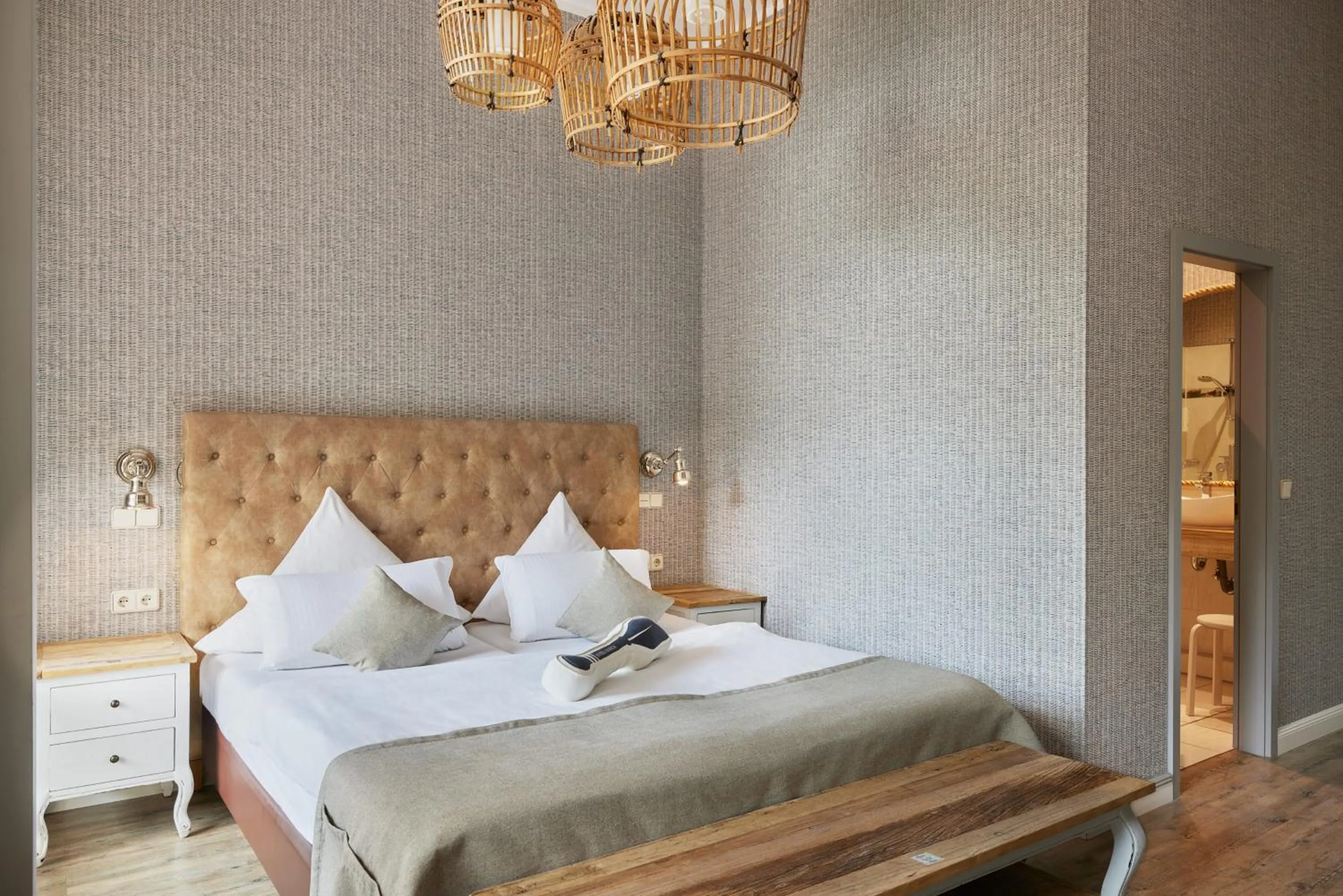 Bed in Das 53°Hotel