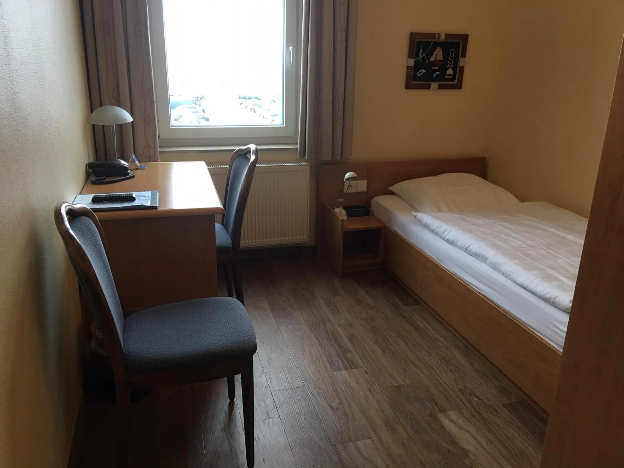 Bed in Hotel Kieler Förde