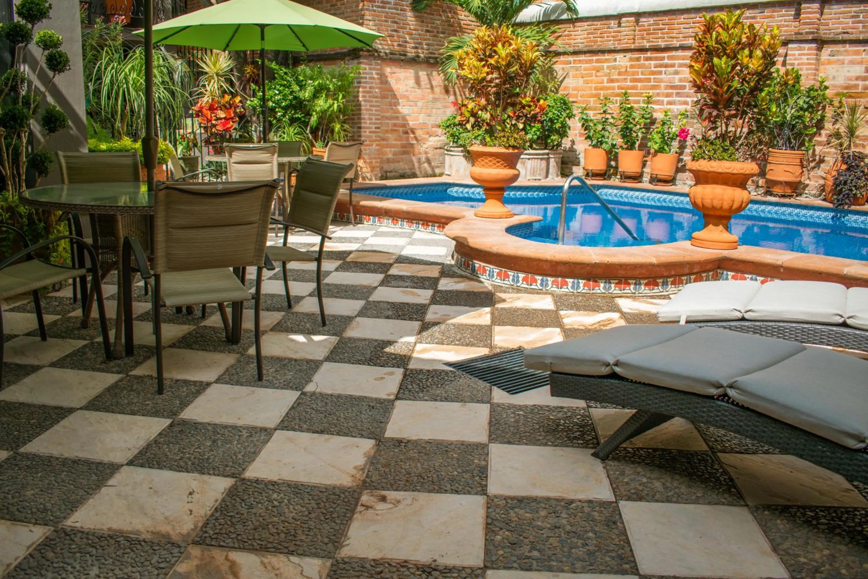 Patio in Casa del Sol Inn