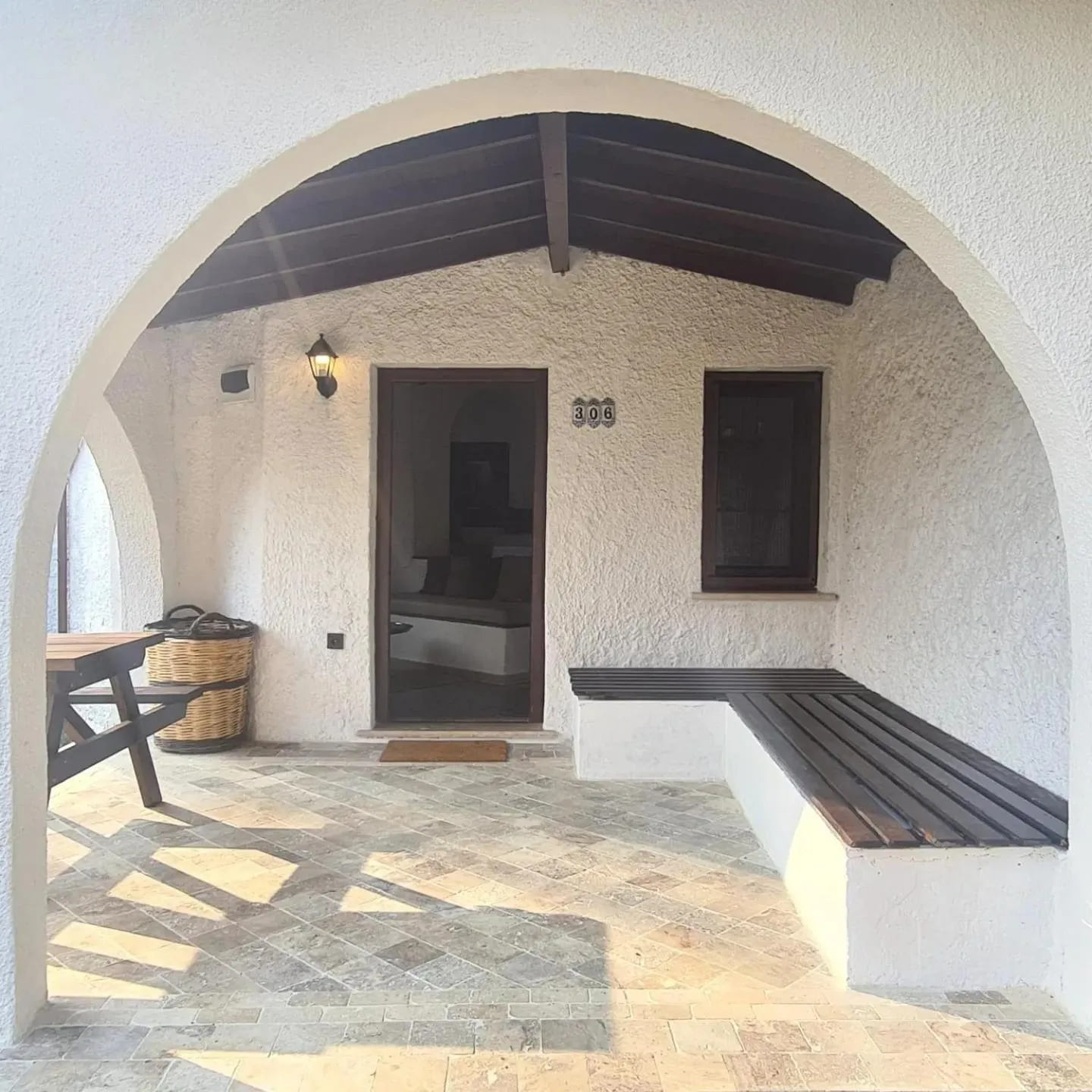 Patio in Polonezköy Country Club & Accommodation in the Wildlife Park!