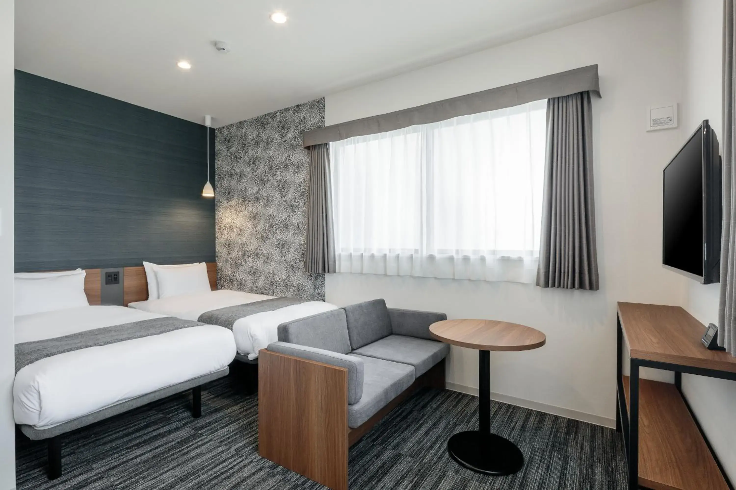 Superior Twin Room - single occupancy in M's Hotel Nijojo Oike Superior Twin Room - single occupancy in M's Hotel Nijojo Oike