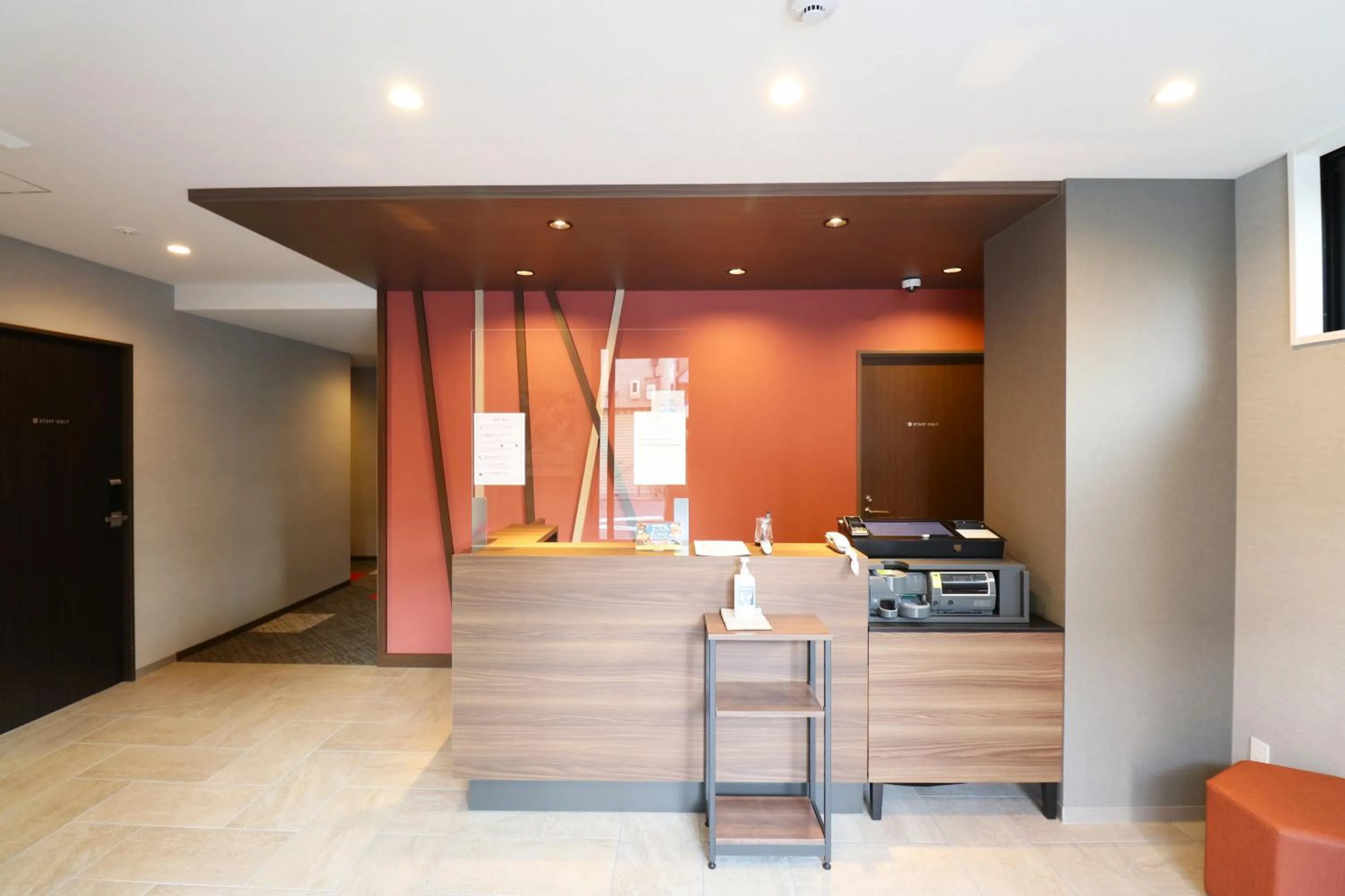 Lobby or reception in M's Hotel Nijojo Oike