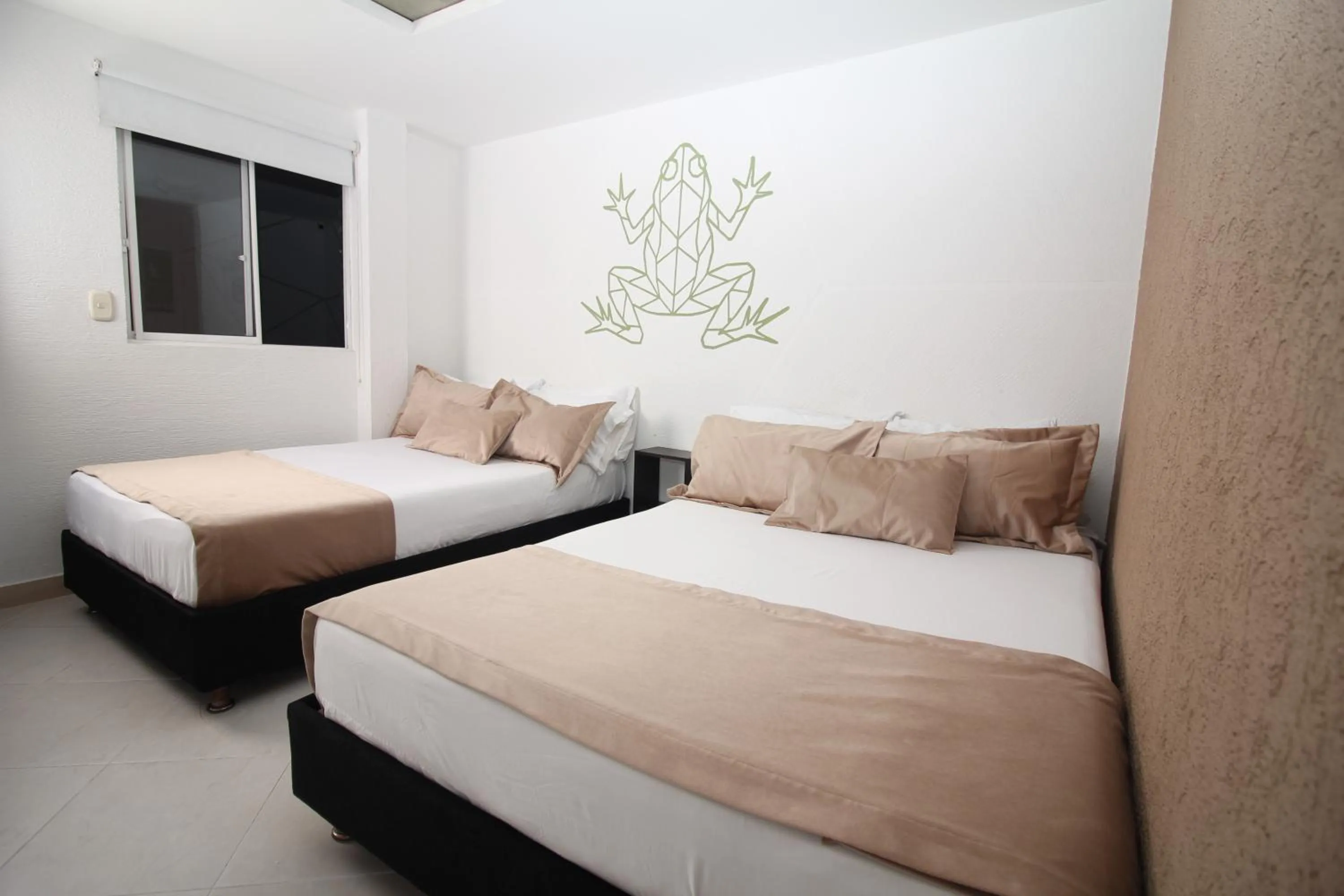 Bed in DAM Hotel Pereira