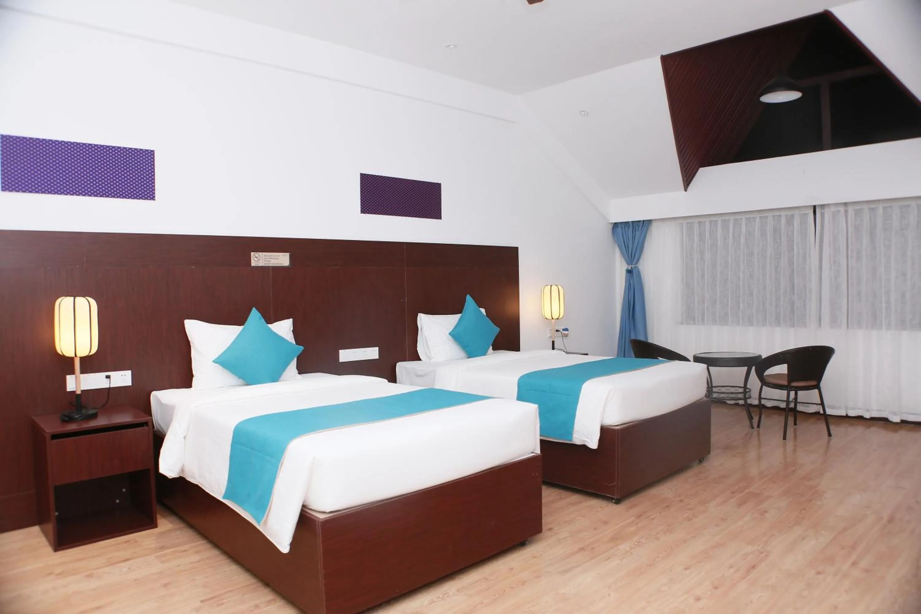 Bedroom, Bed in Sealong Bay ZhongQi Conifer Hotel 海龙湾中启康年酒店