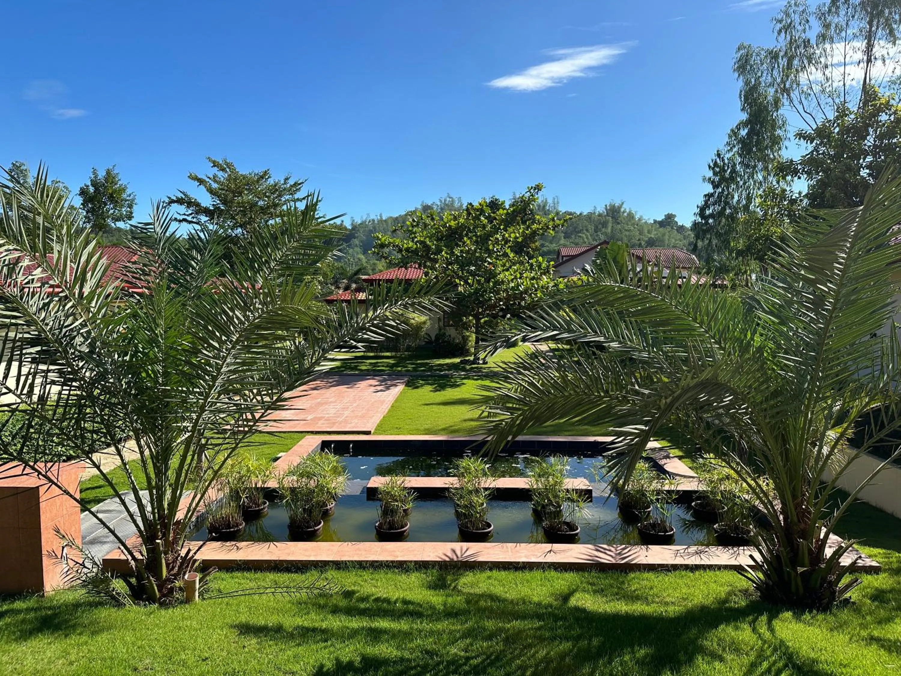 Garden view in Strutz Art Garden Resort