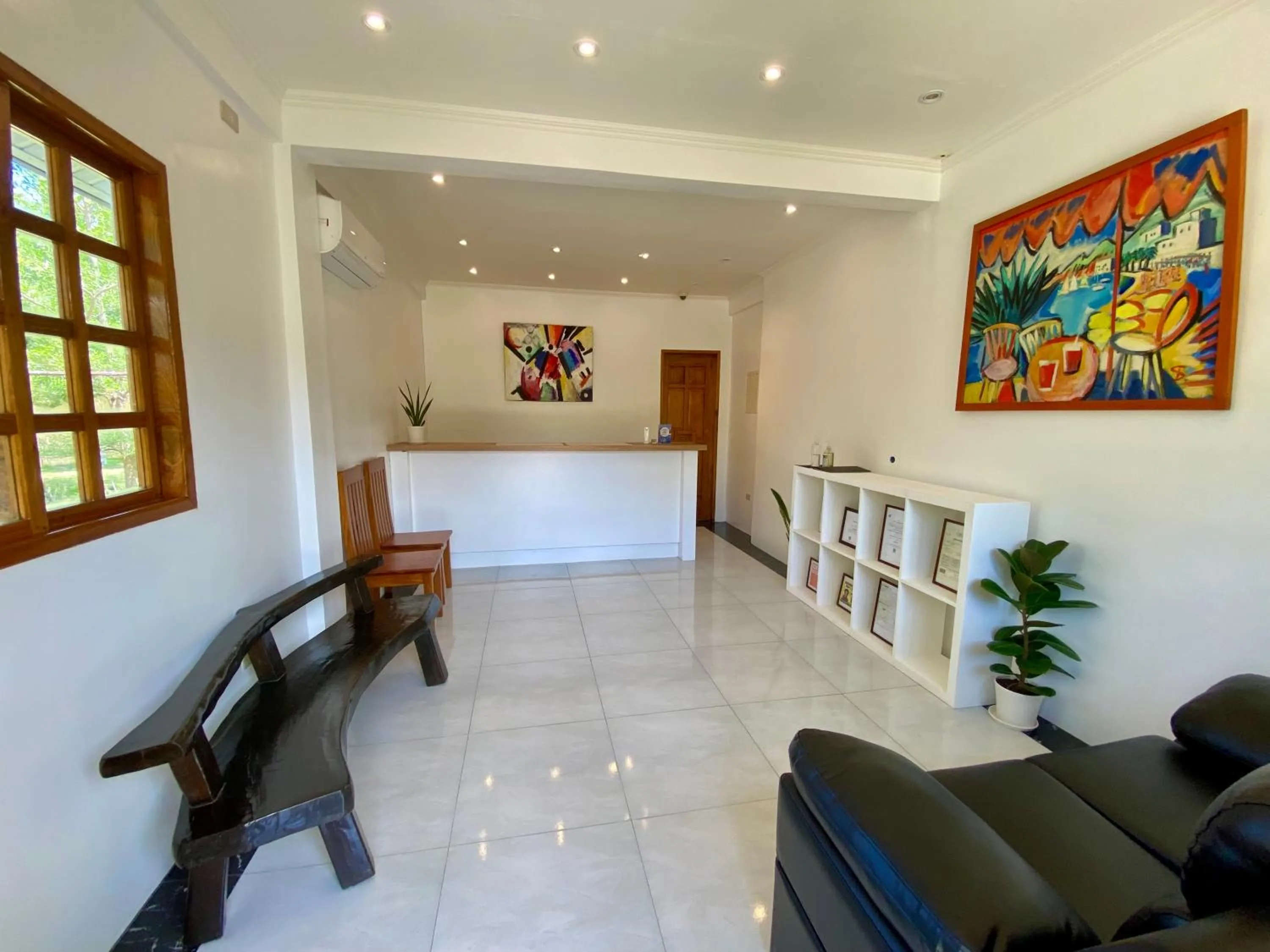 Lobby or reception in Strutz Art Garden Resort