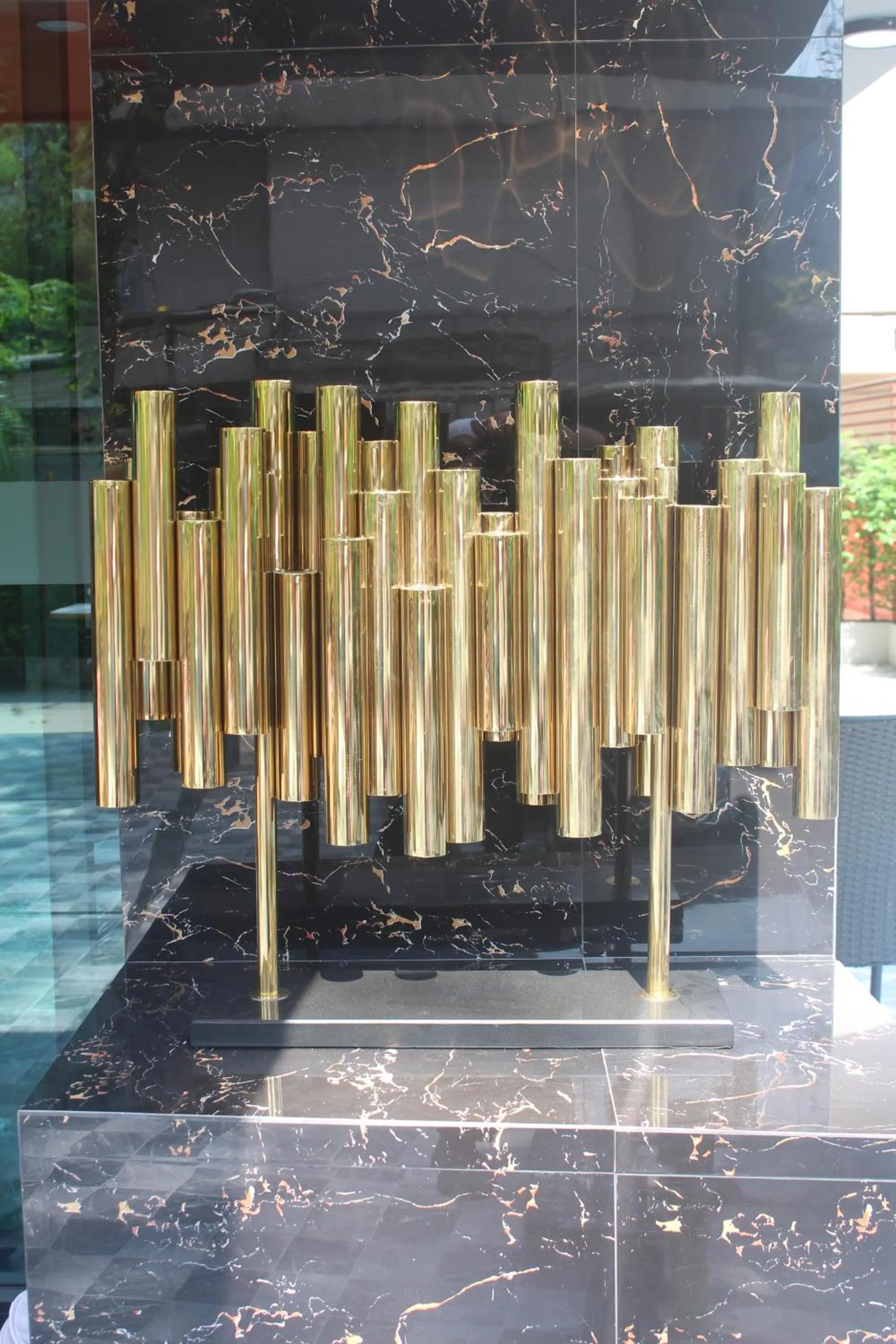 Decorative detail in H-District Boutique Poshotel