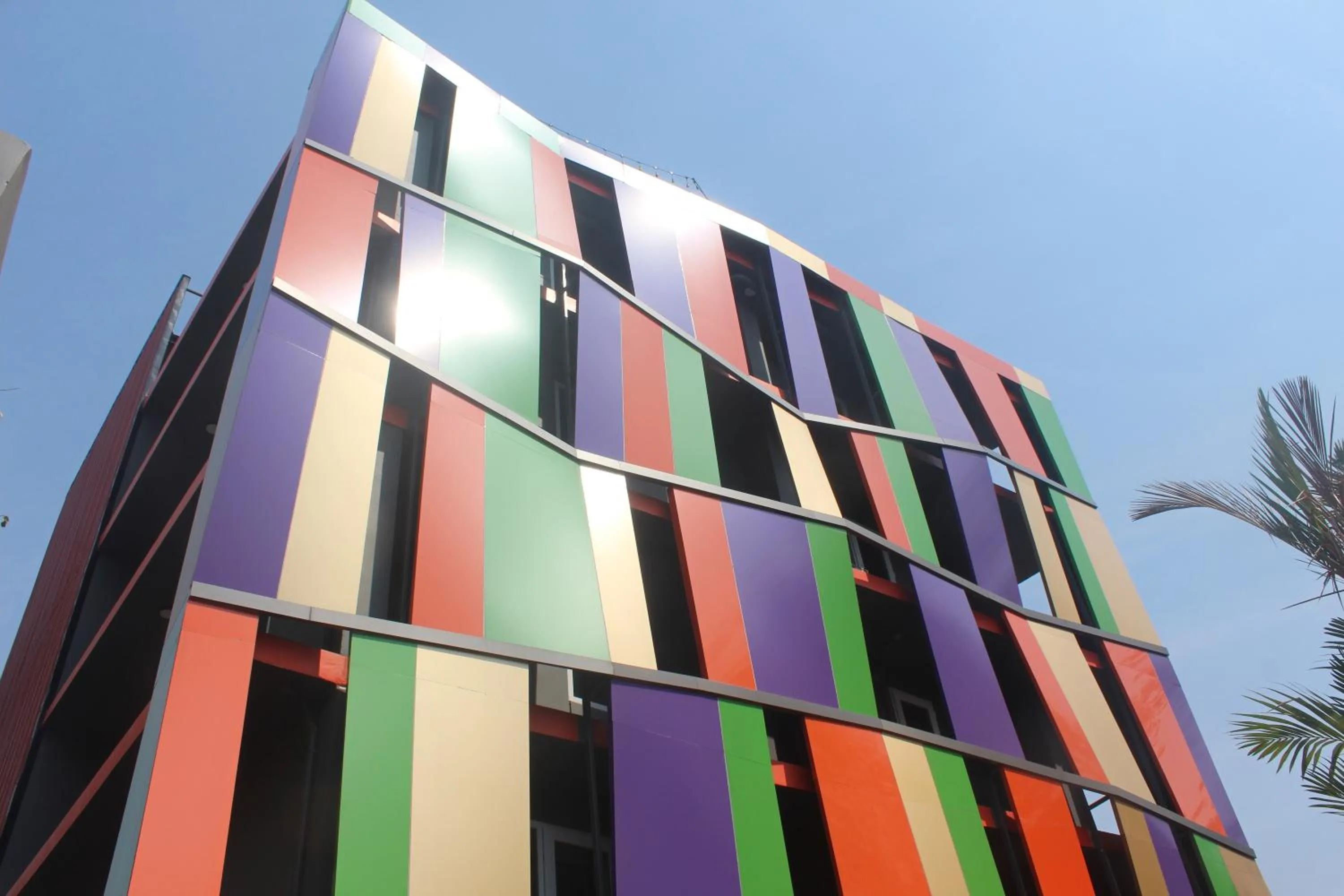 Property building in H-District Boutique Poshotel