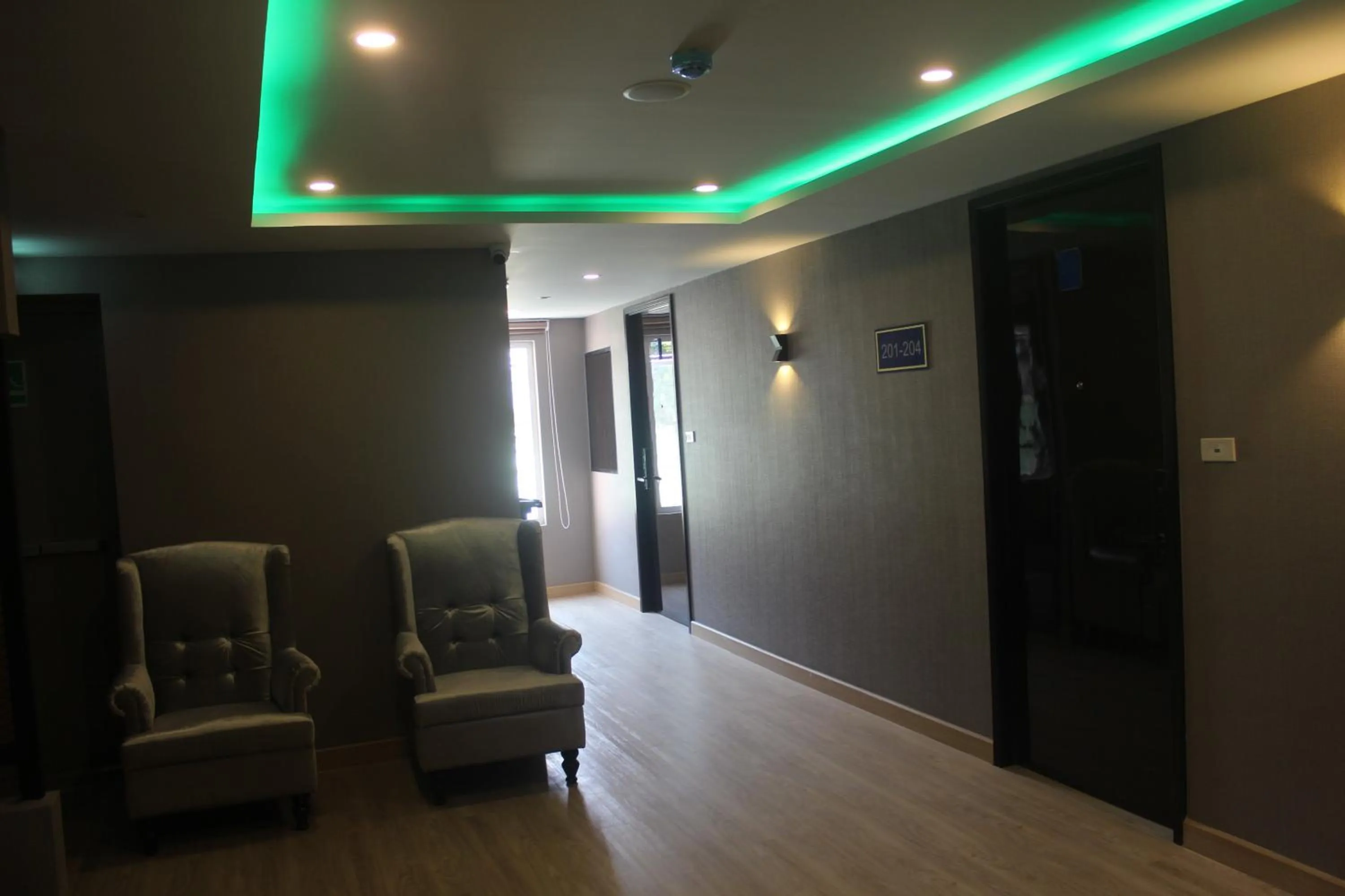 Property building in H-District Boutique Poshotel