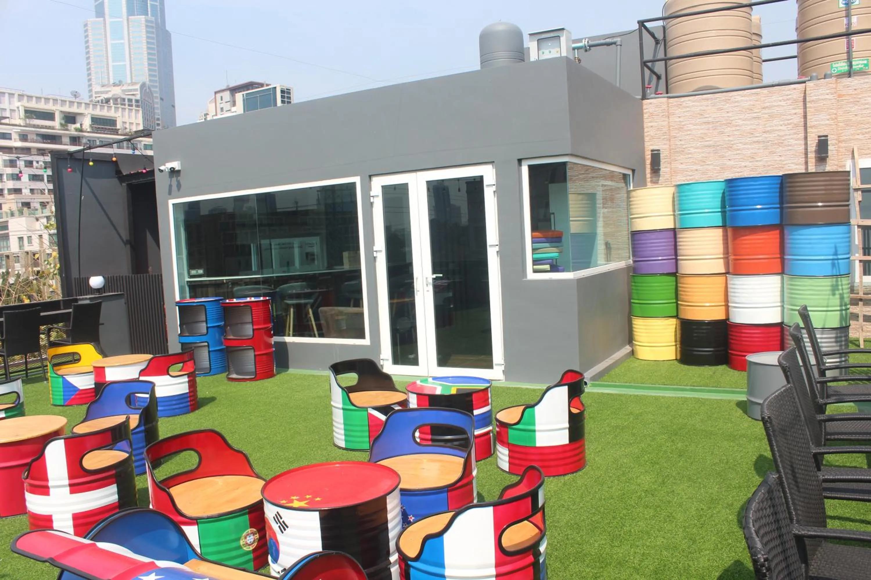 Lounge or bar in H-District Boutique Poshotel