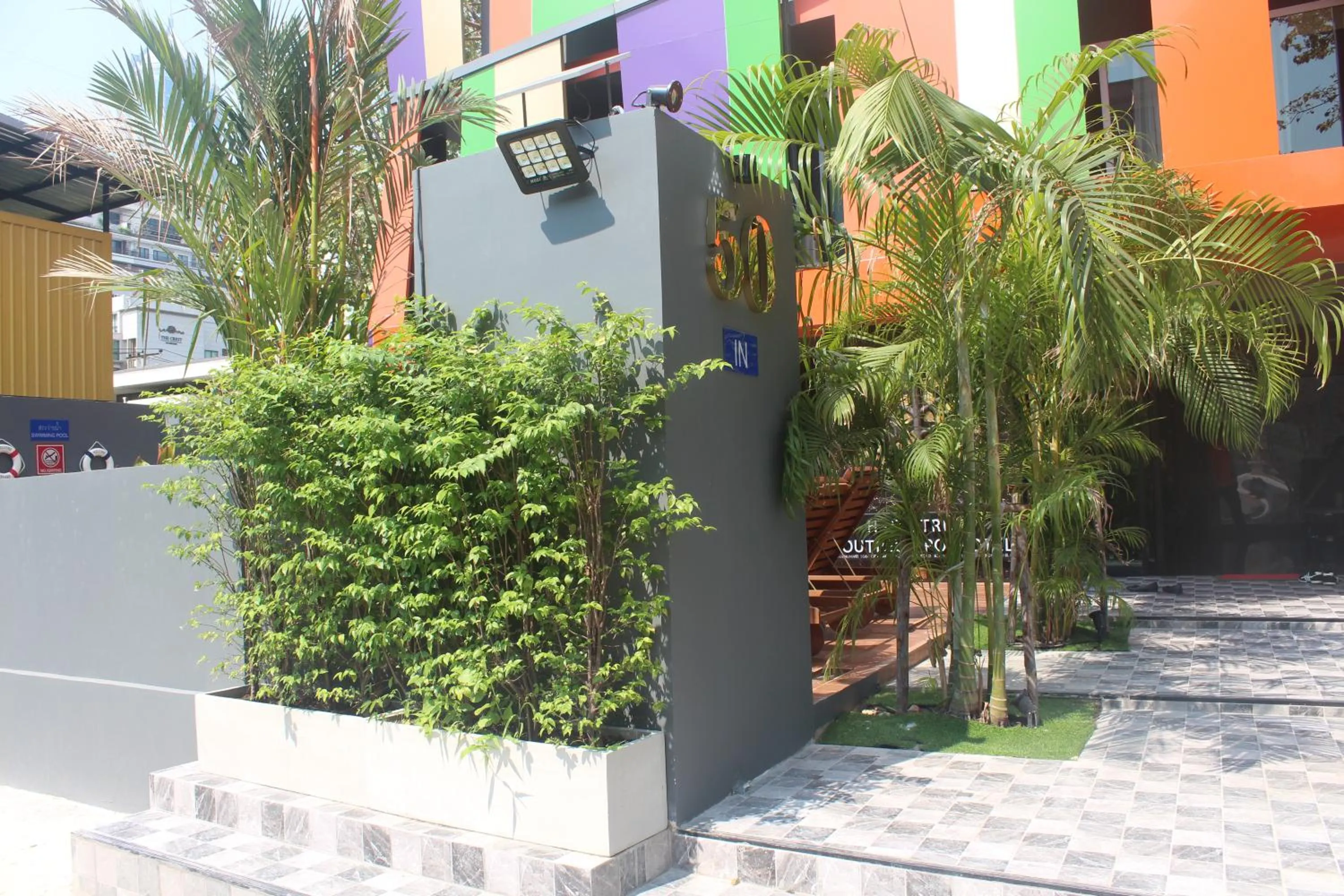 Facade/entrance in H-District Boutique Poshotel