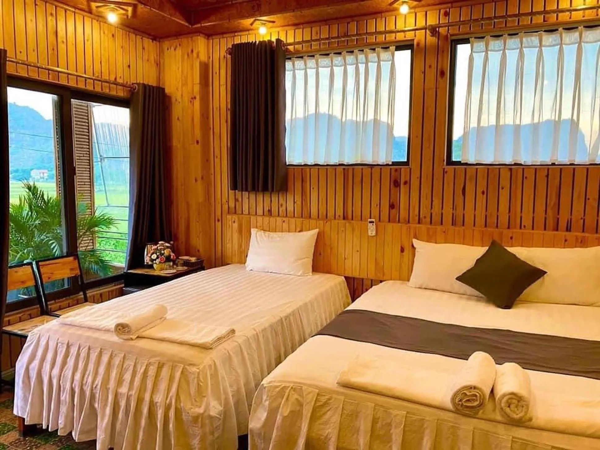 Bed in Hang Mua Bamboo Homestay Ninh Binh