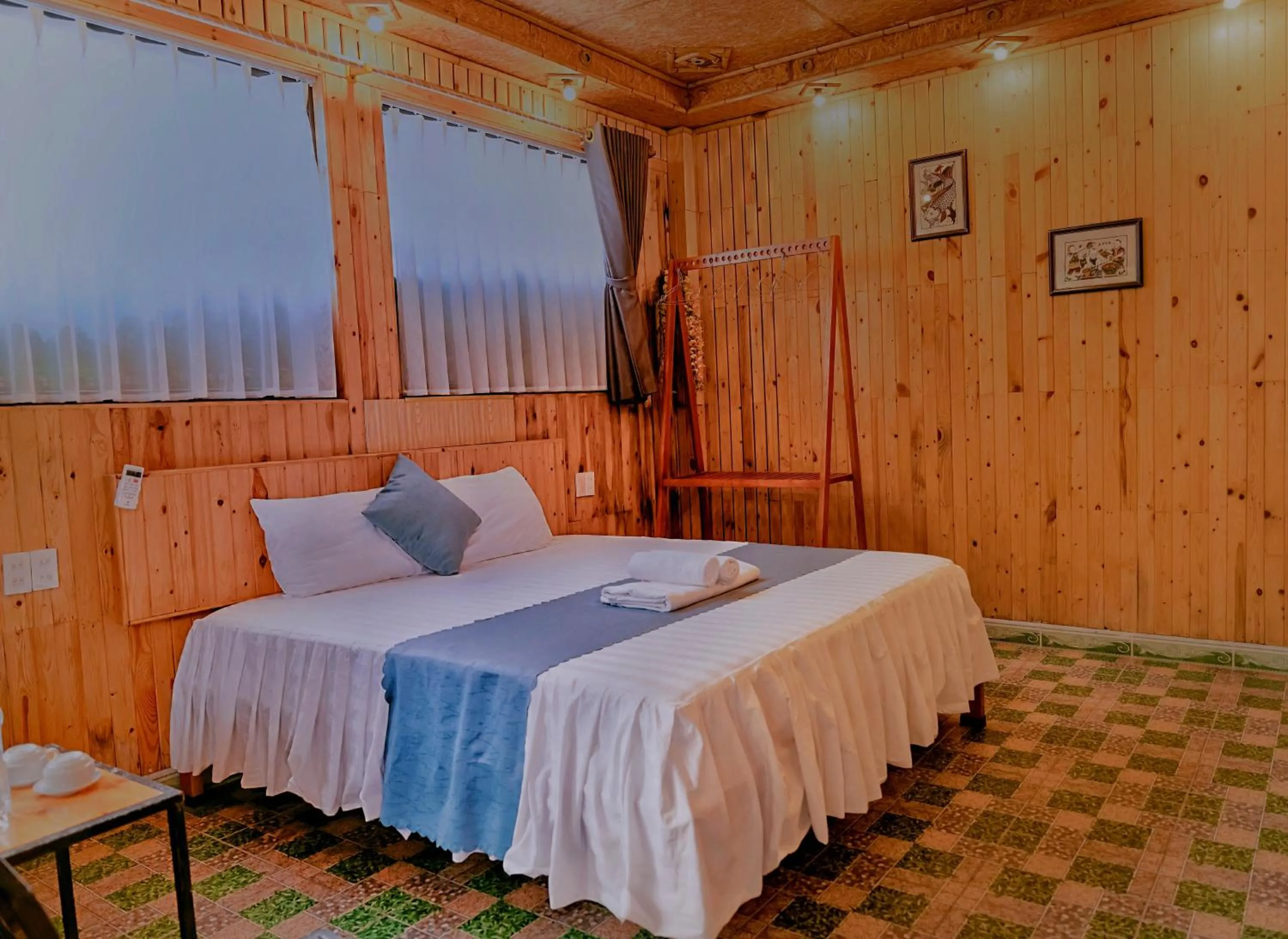Bed in Hang Mua Bamboo Homestay Ninh Binh