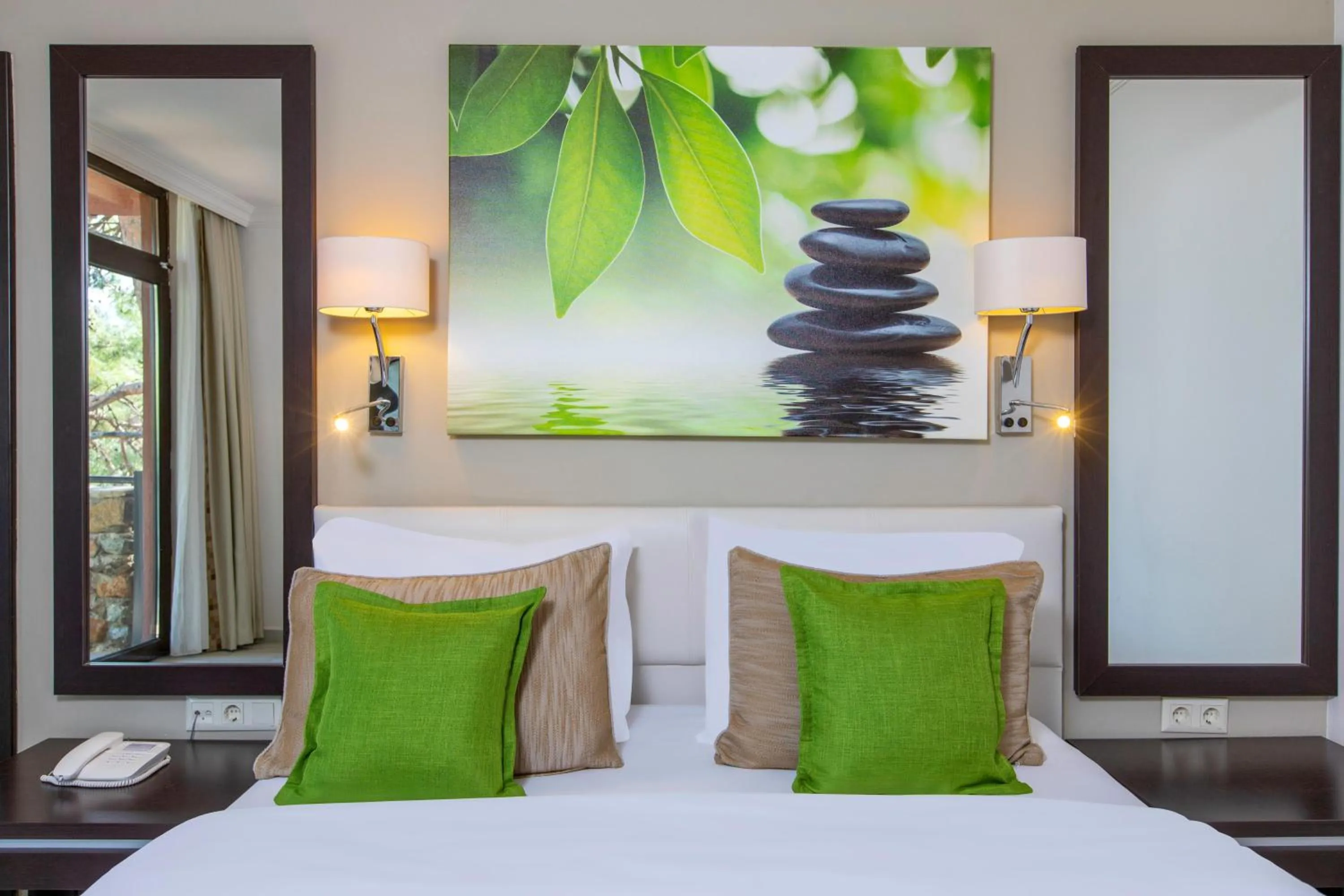 Bed in Marmaris Bay Resort - Adults Only