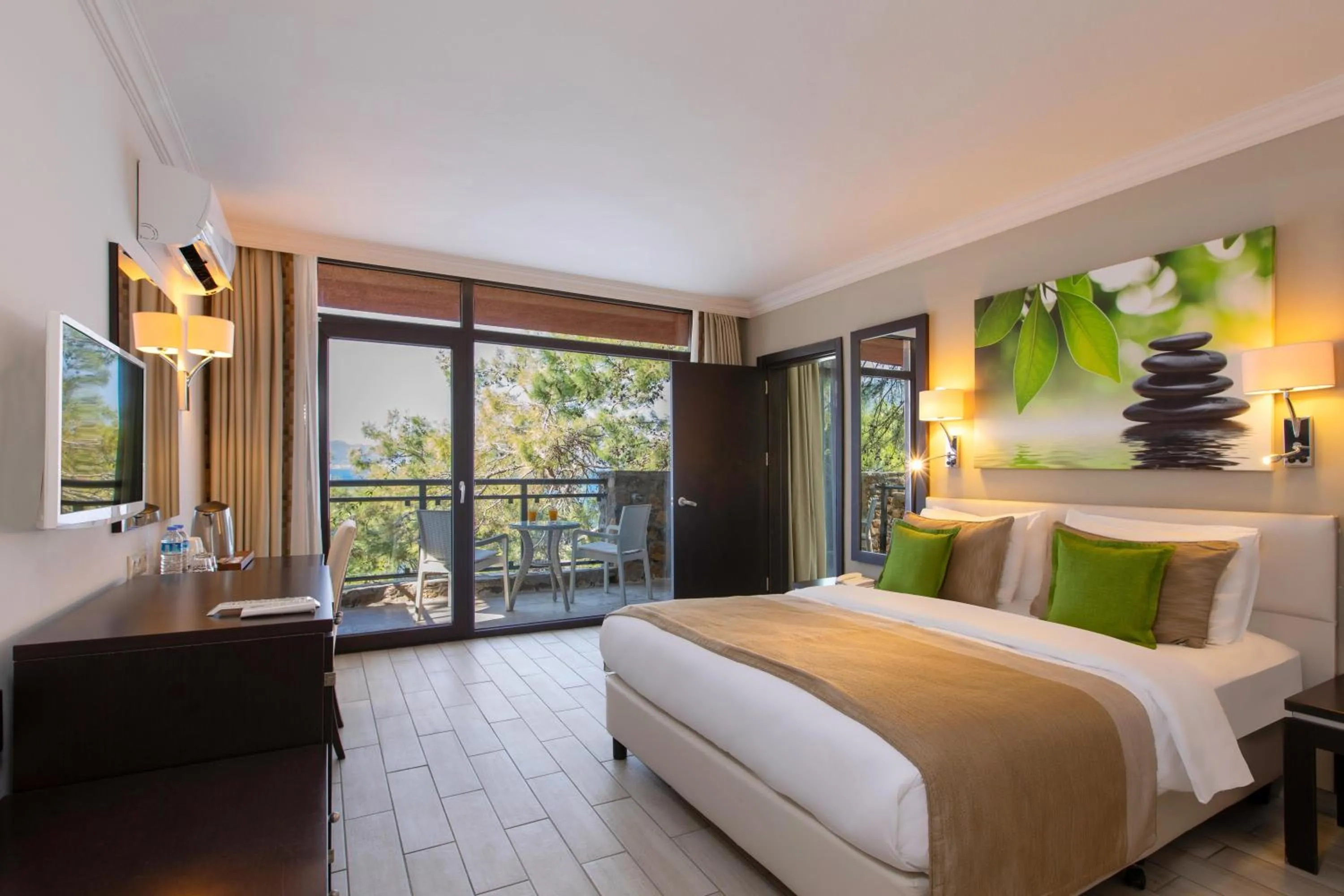 Bed in Marmaris Bay Resort - Adults Only