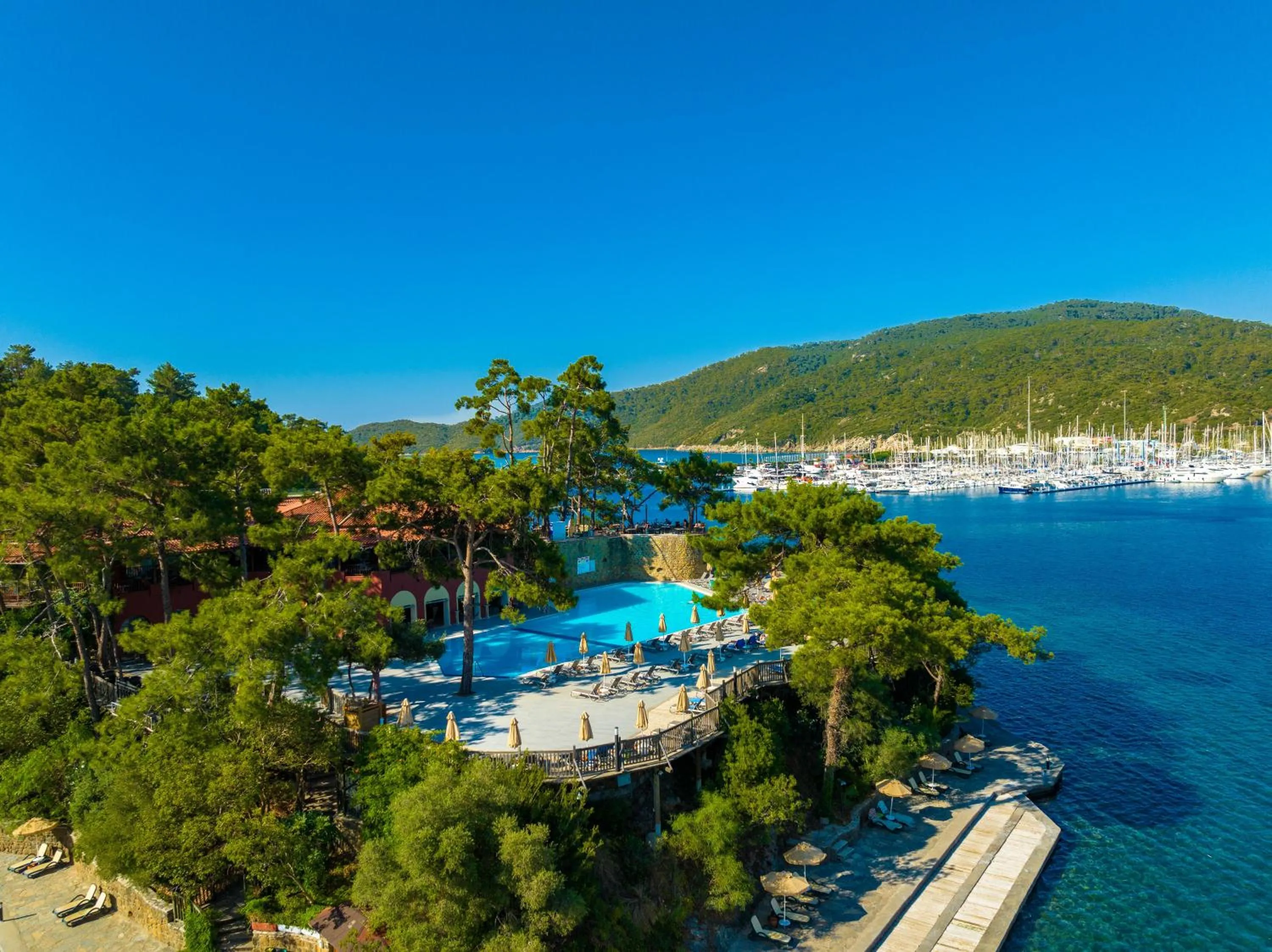 Swimming pool in Marmaris Bay Resort - Adults Only