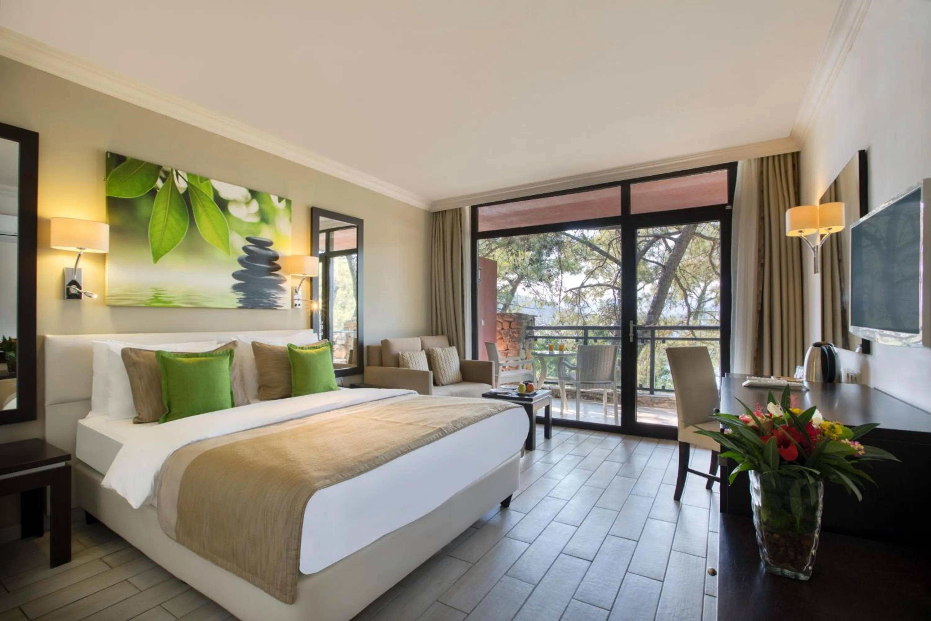 Bed in Marmaris Bay Resort - Adults Only