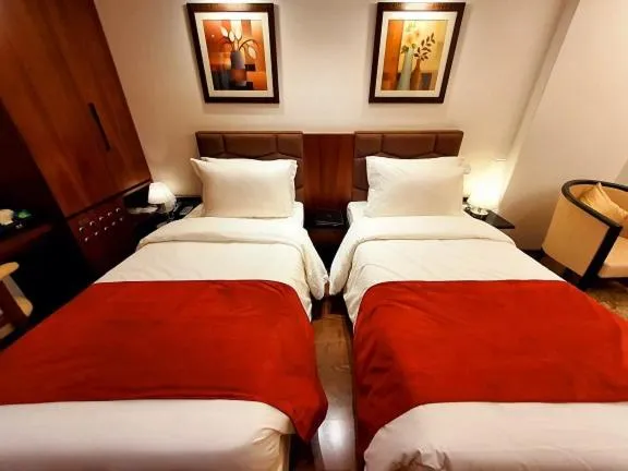 Bed in Hotel MBC Citadel Nashik