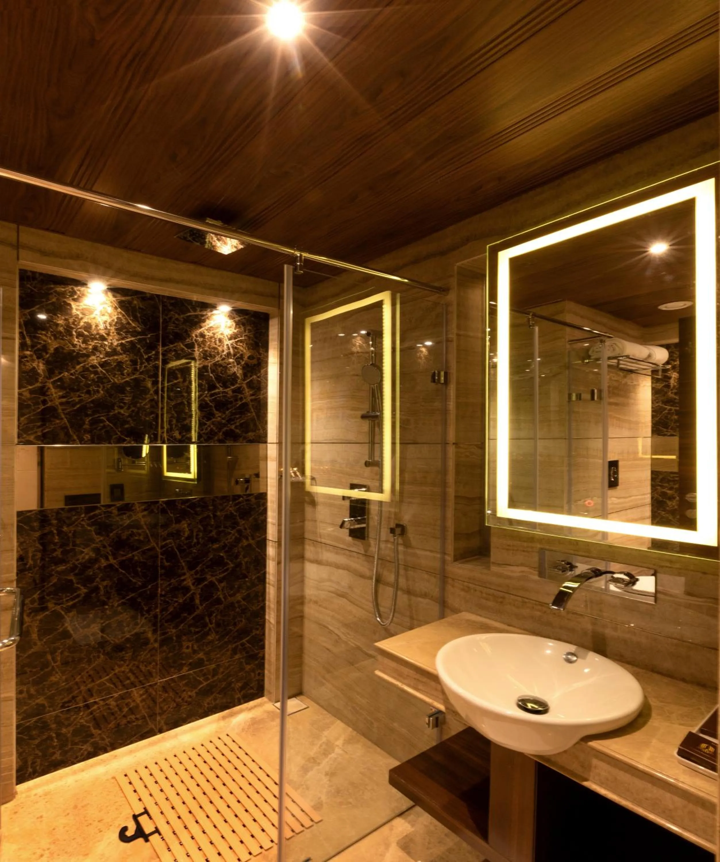 Bathroom in Hotel MBC Citadel Nashik