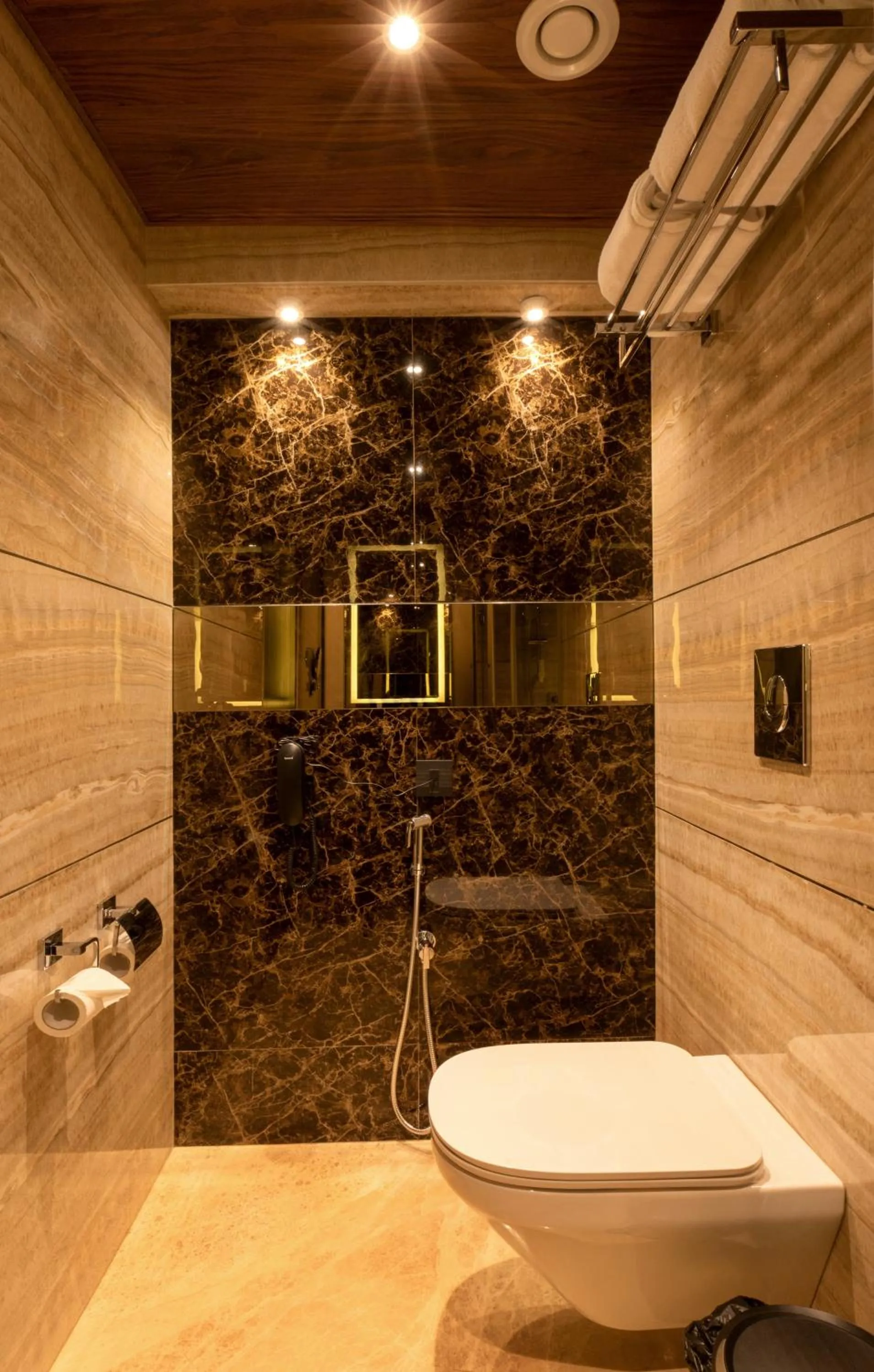 Bathroom in Hotel MBC Citadel Nashik