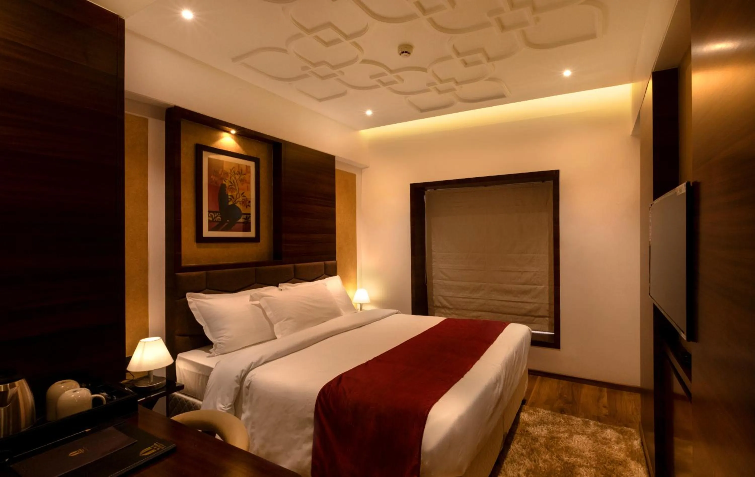 Bedroom, Bed in Hotel MBC Citadel Nashik
