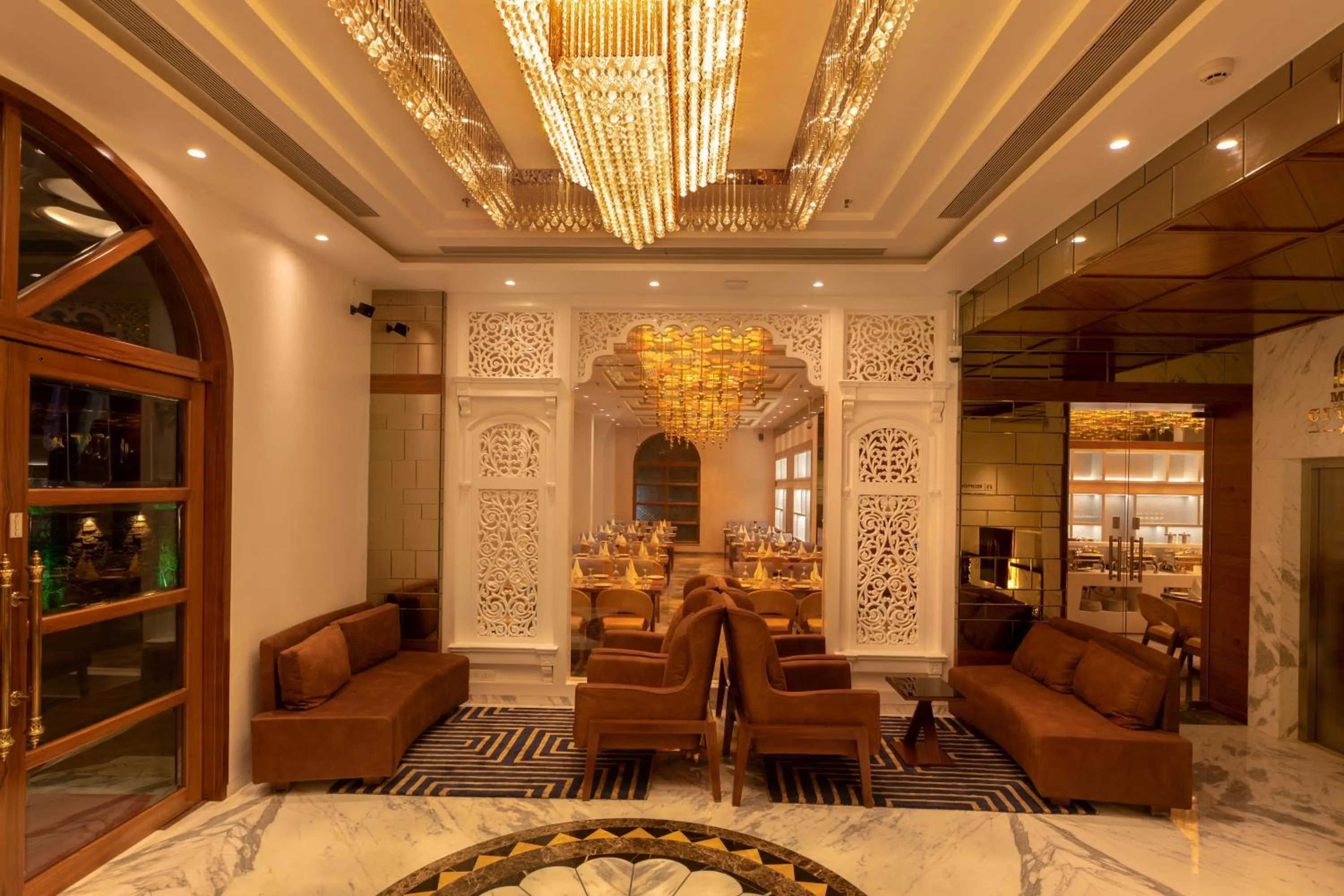 Lobby or reception in Hotel MBC Citadel Nashik