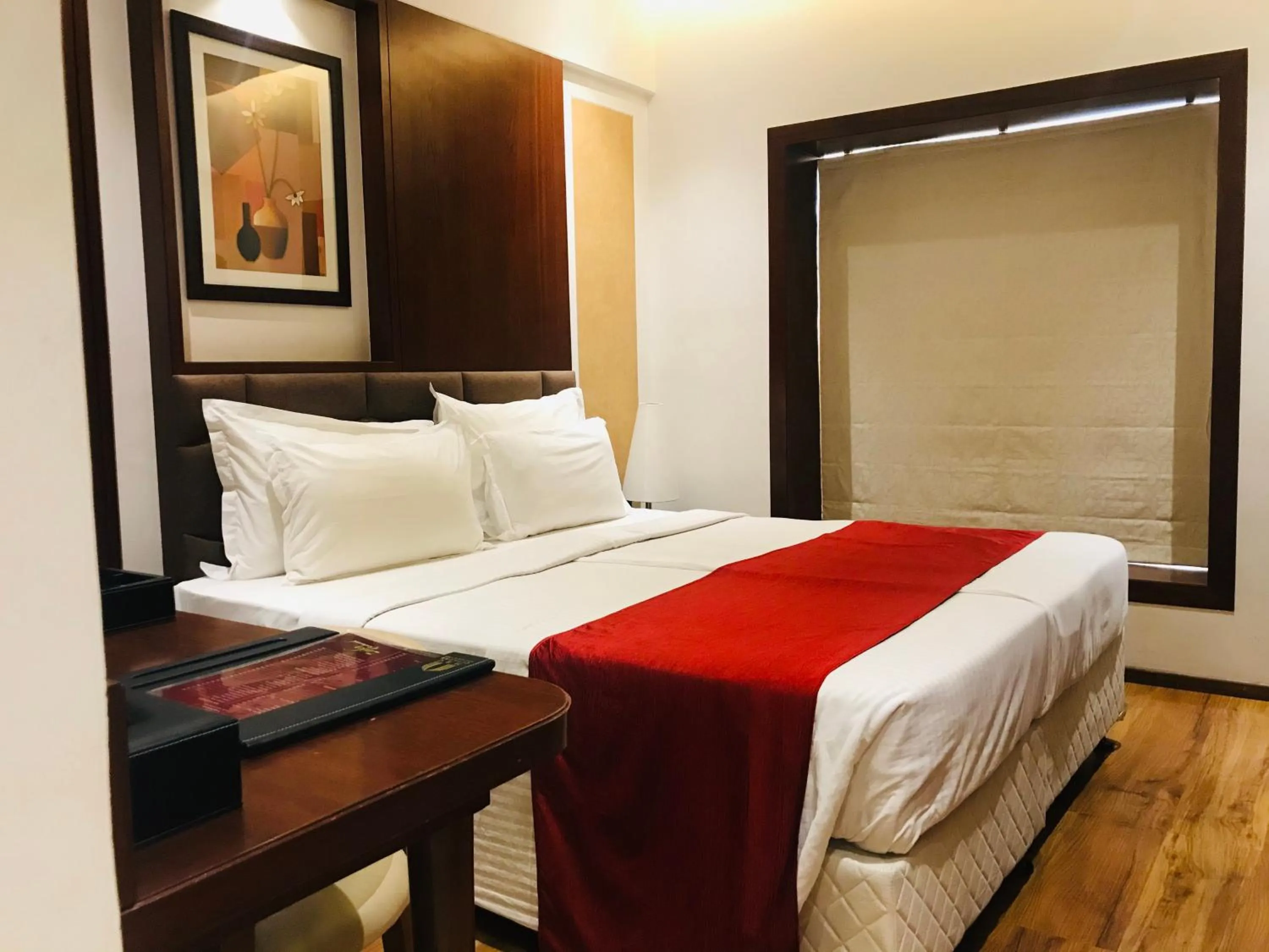 Bed in Hotel MBC Citadel Nashik