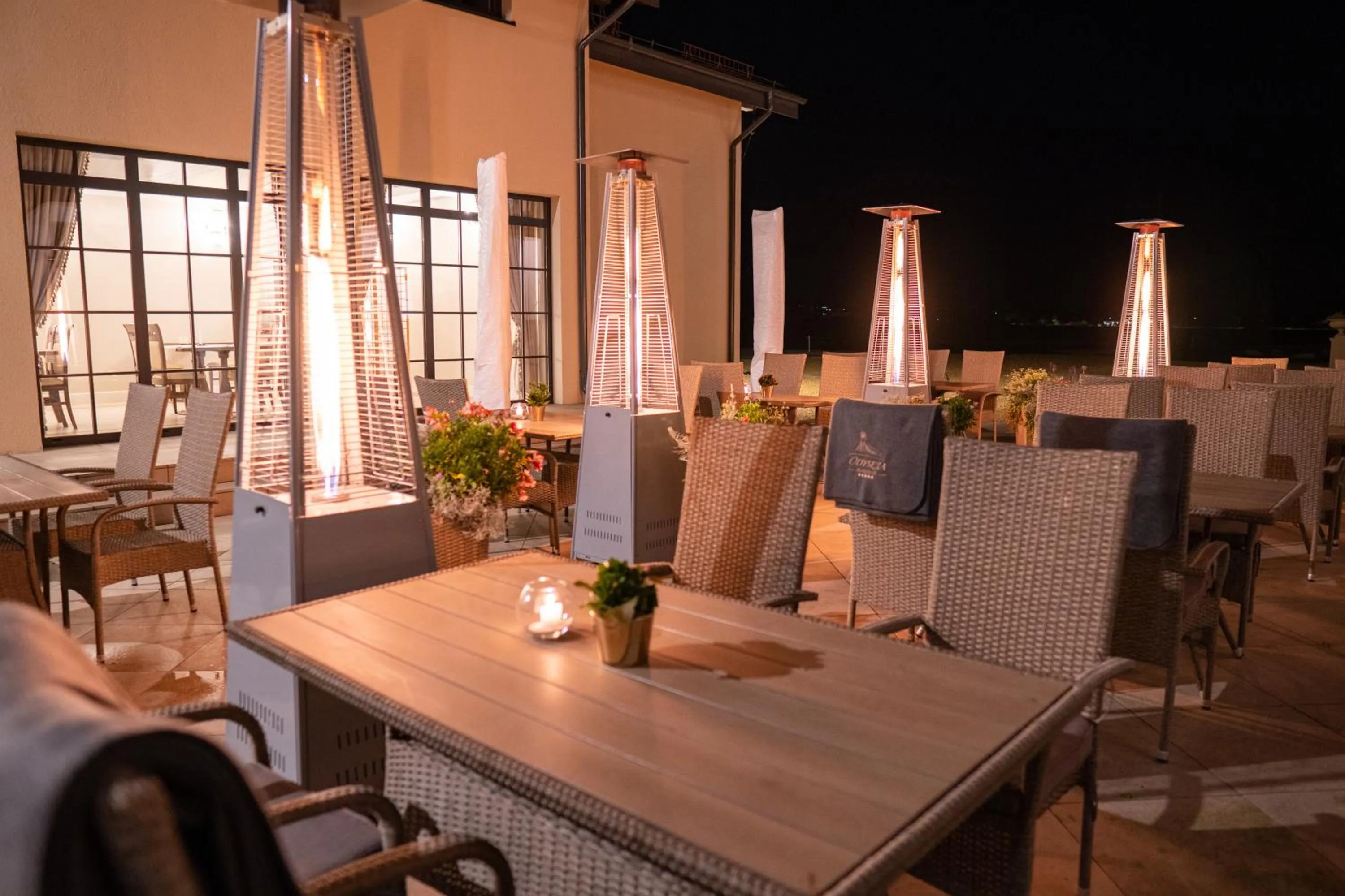 Balcony/Terrace in Boutique Odyseja & Spa