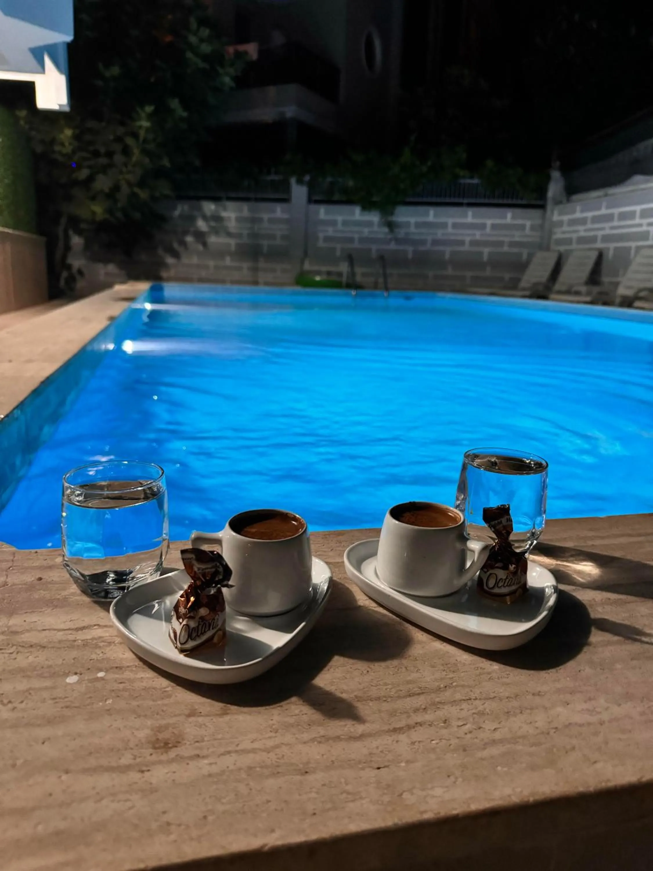 Pool view in Kartal Hotel