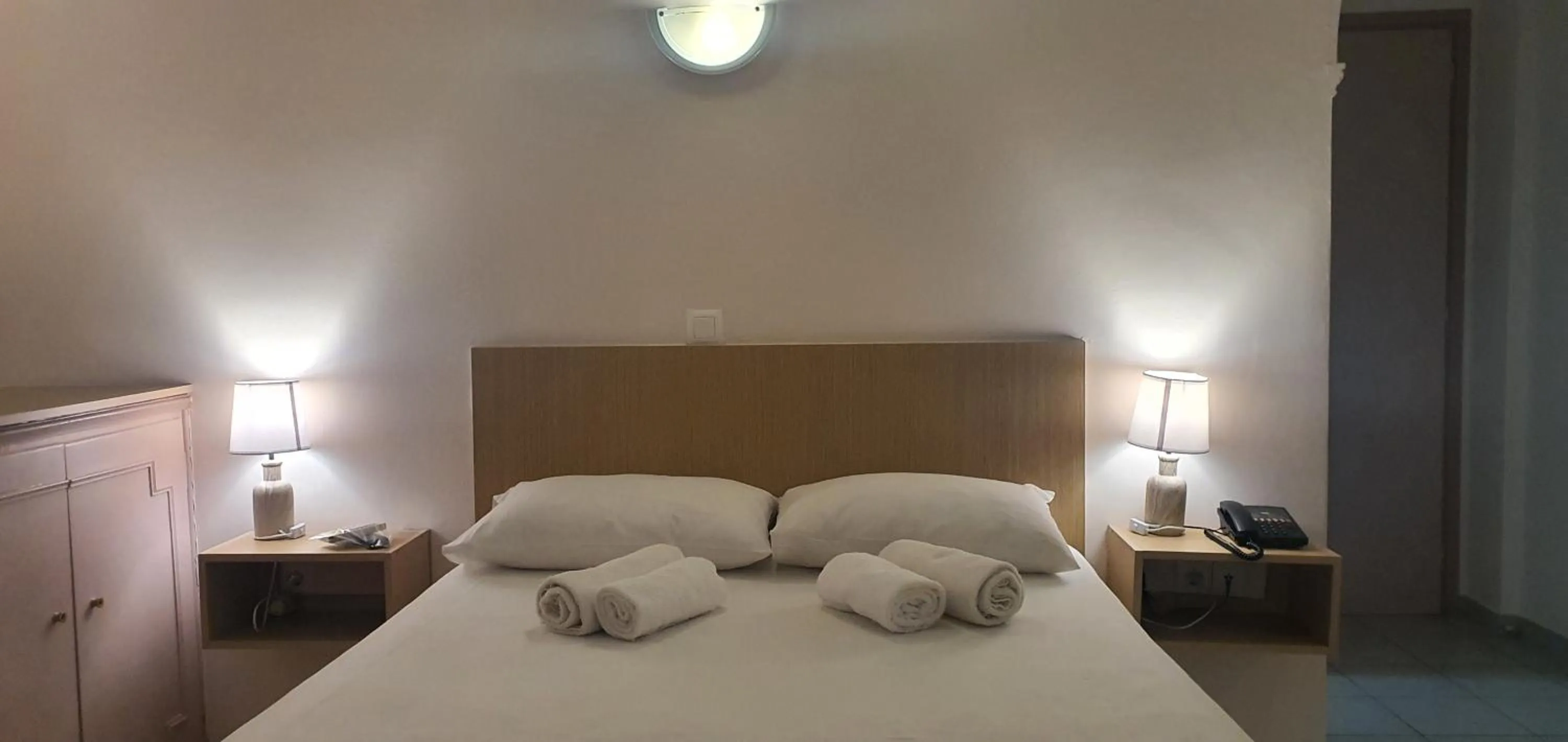 Bed in Artemis Hotel