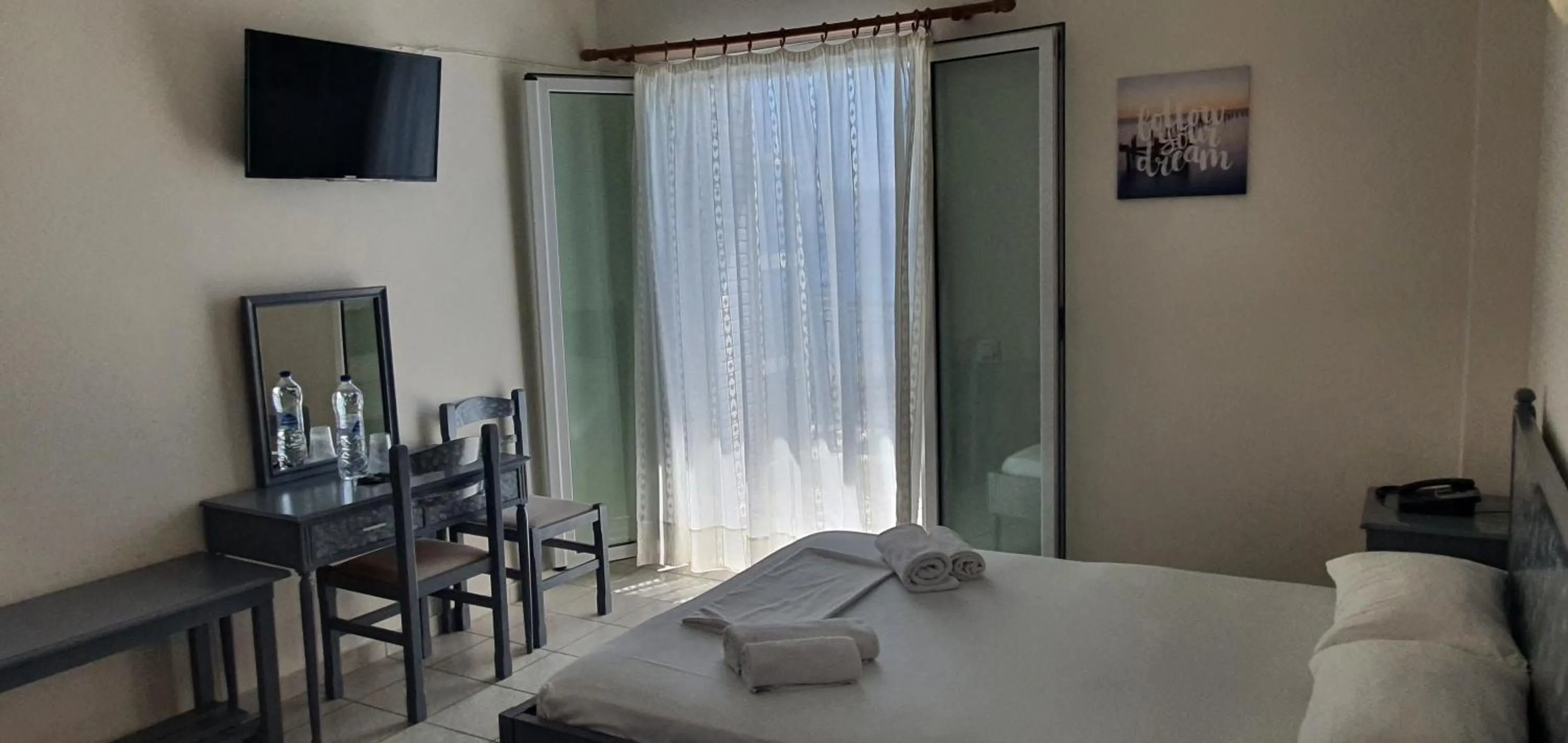 Bed in Artemis Hotel