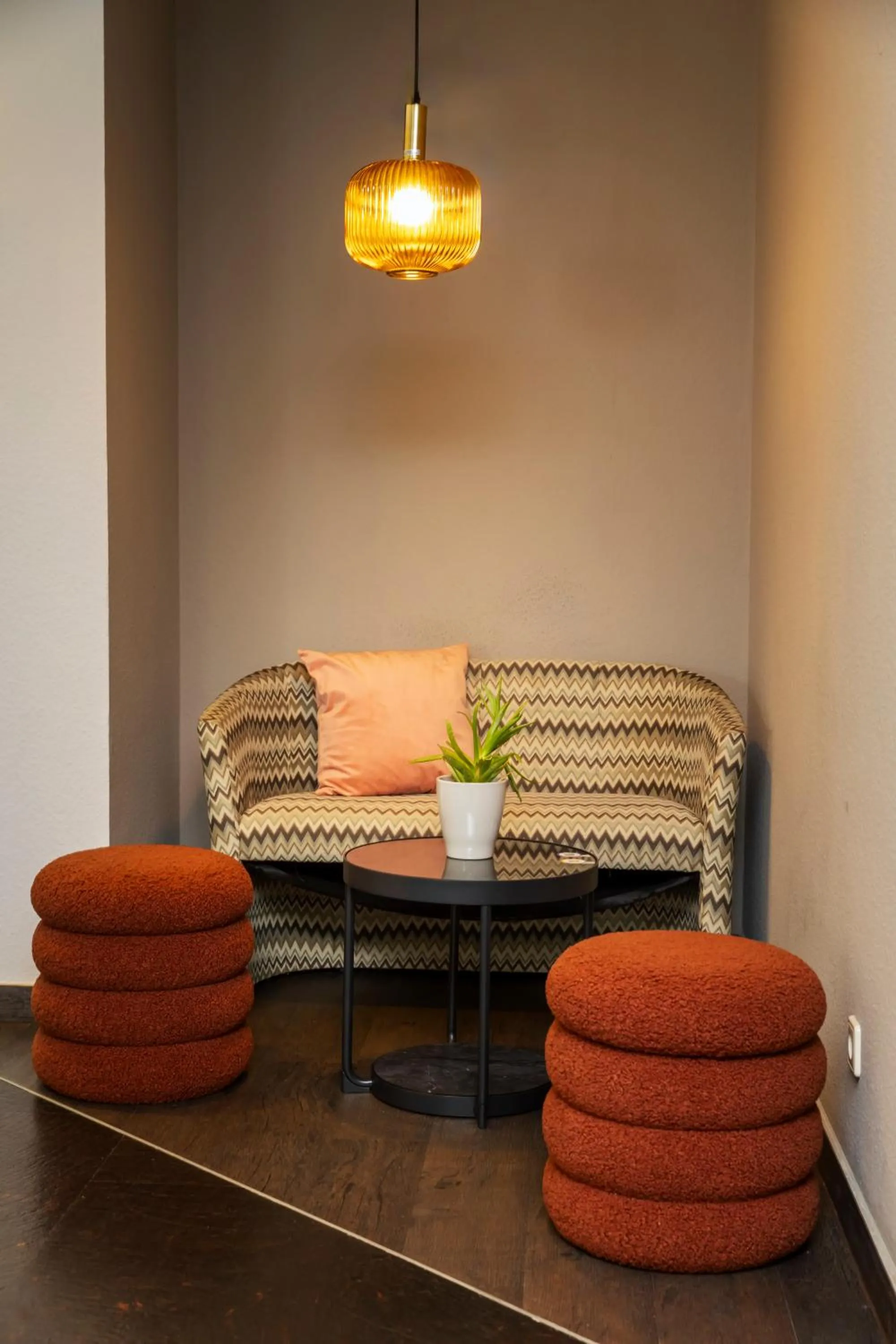 Lobby or reception in ACHAT Hotel Leipzig Messe