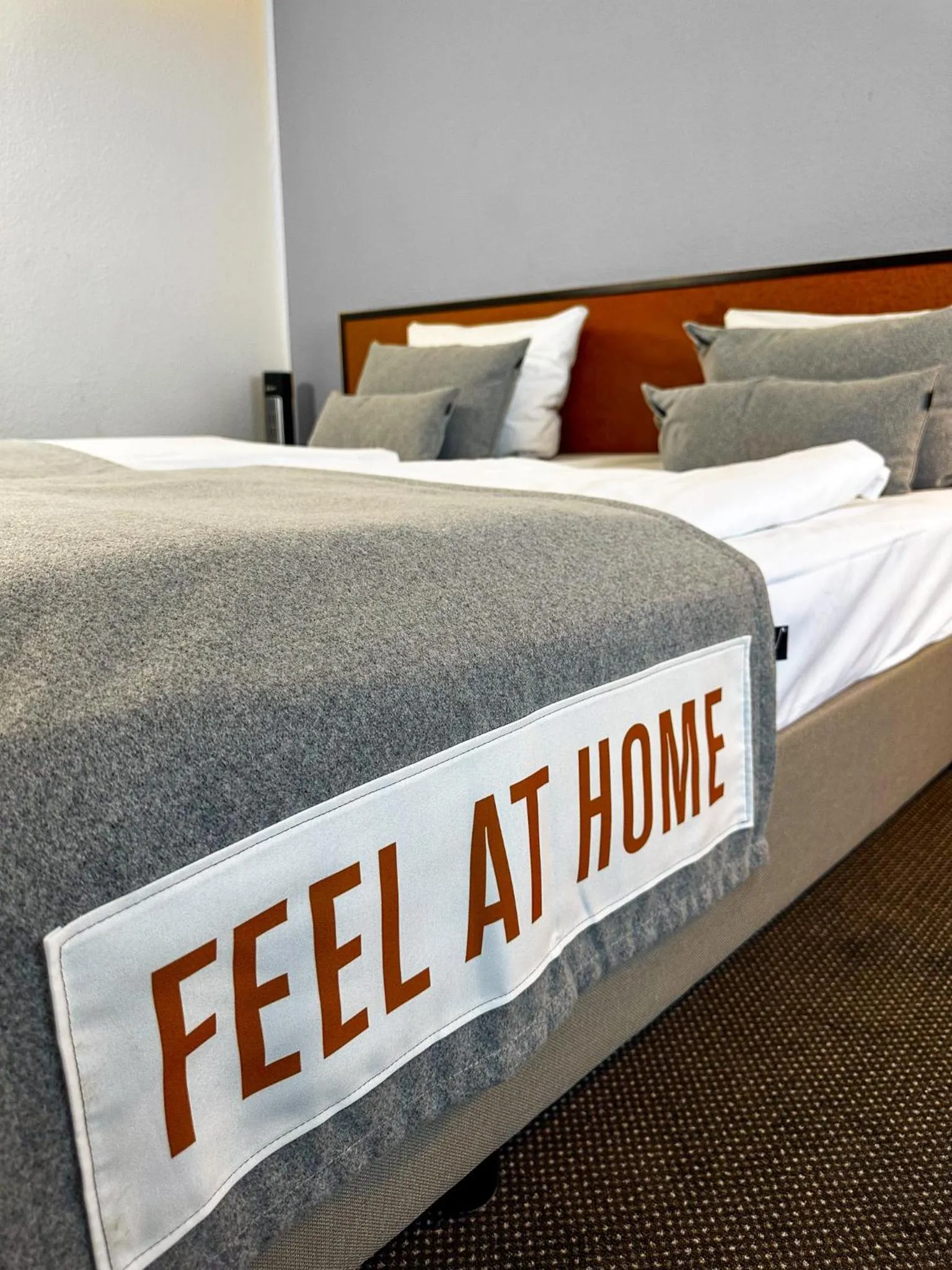 Photo of the whole room, Bed in ACHAT Hotel Frankfurt Airport