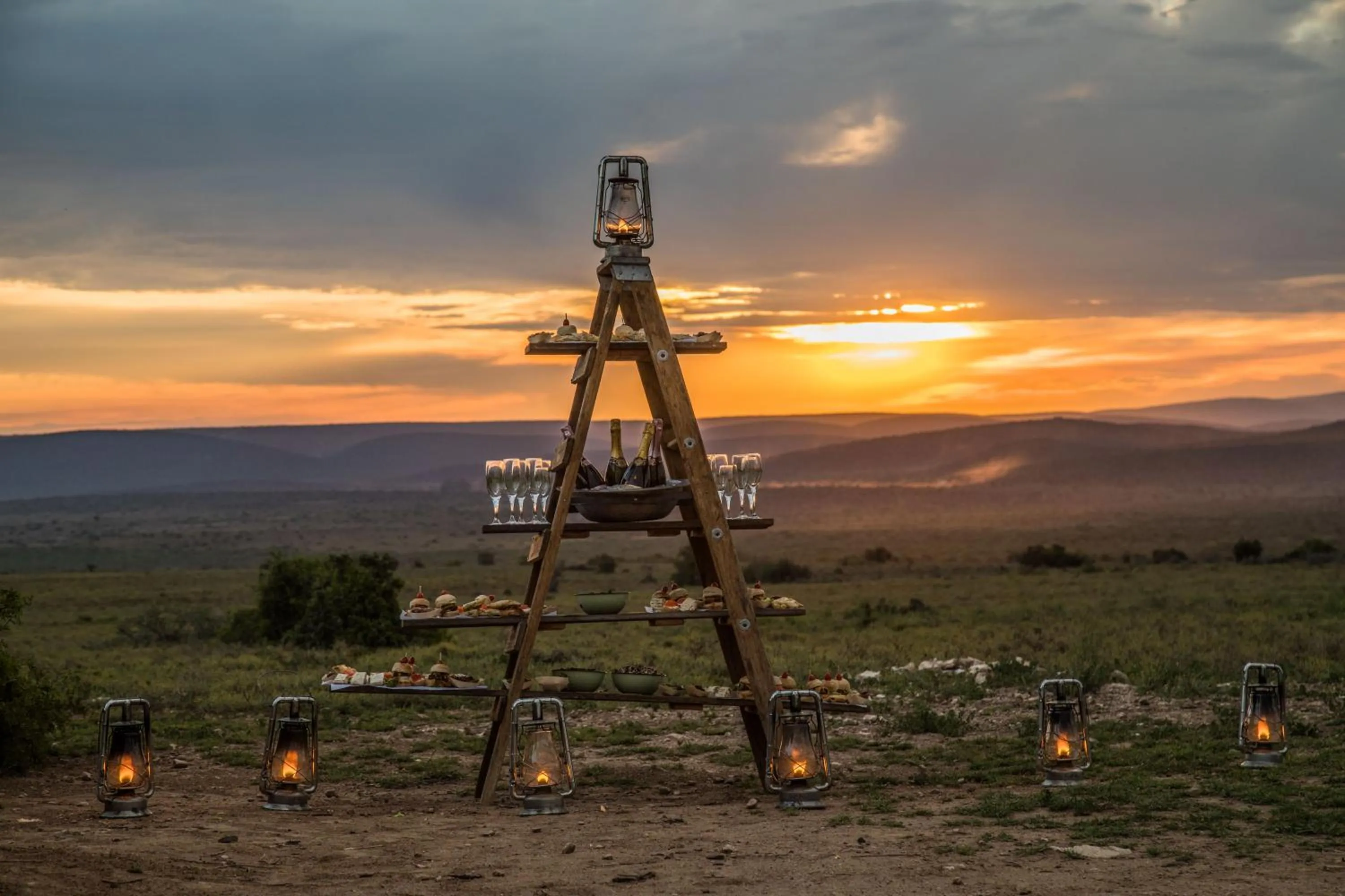 Natural landscape in Kwandwe Private Game Reserve - Fort House