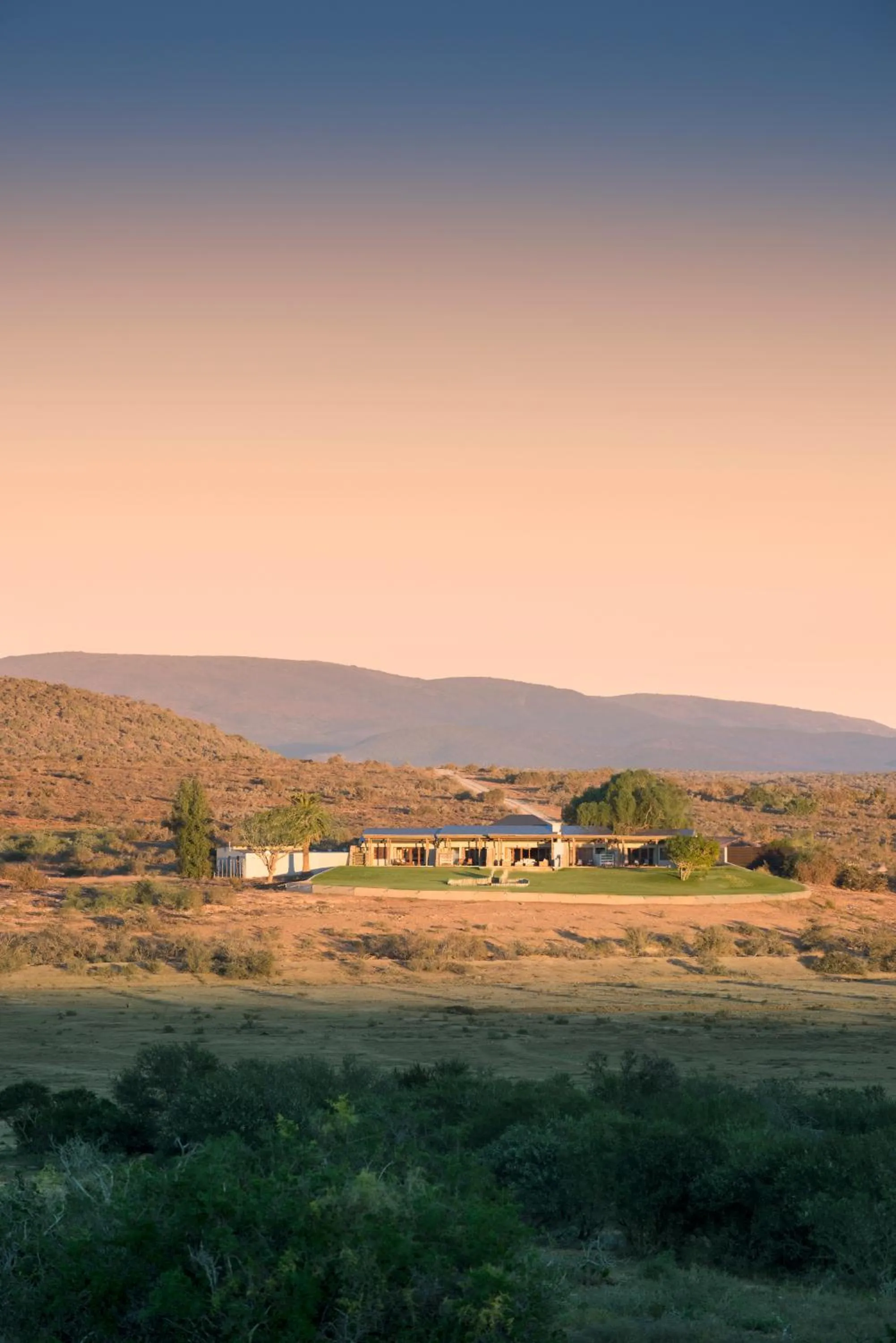 Natural landscape in Kwandwe Private Game Reserve - Fort House