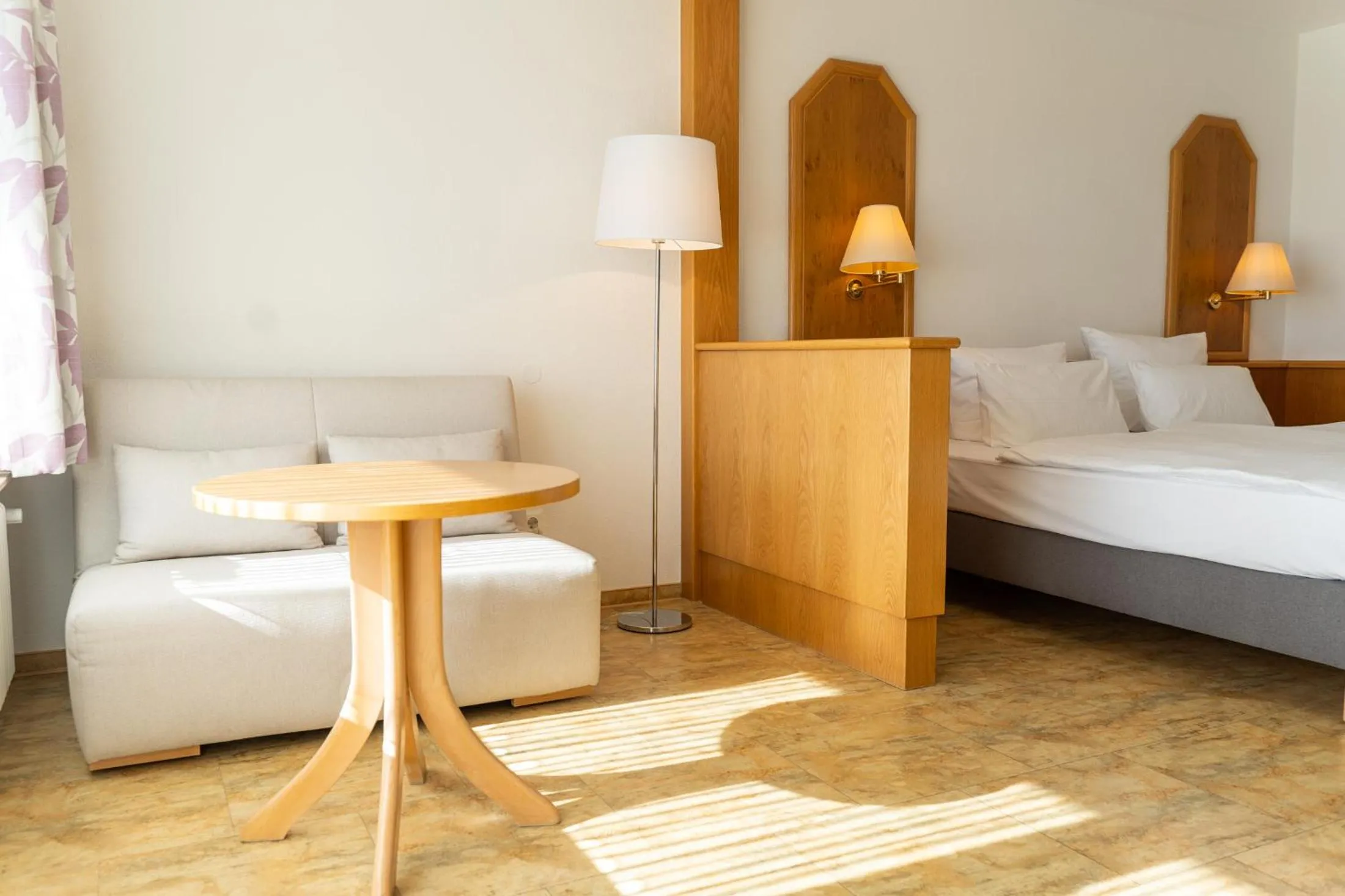 Bed in Hotel Bergschlößchen