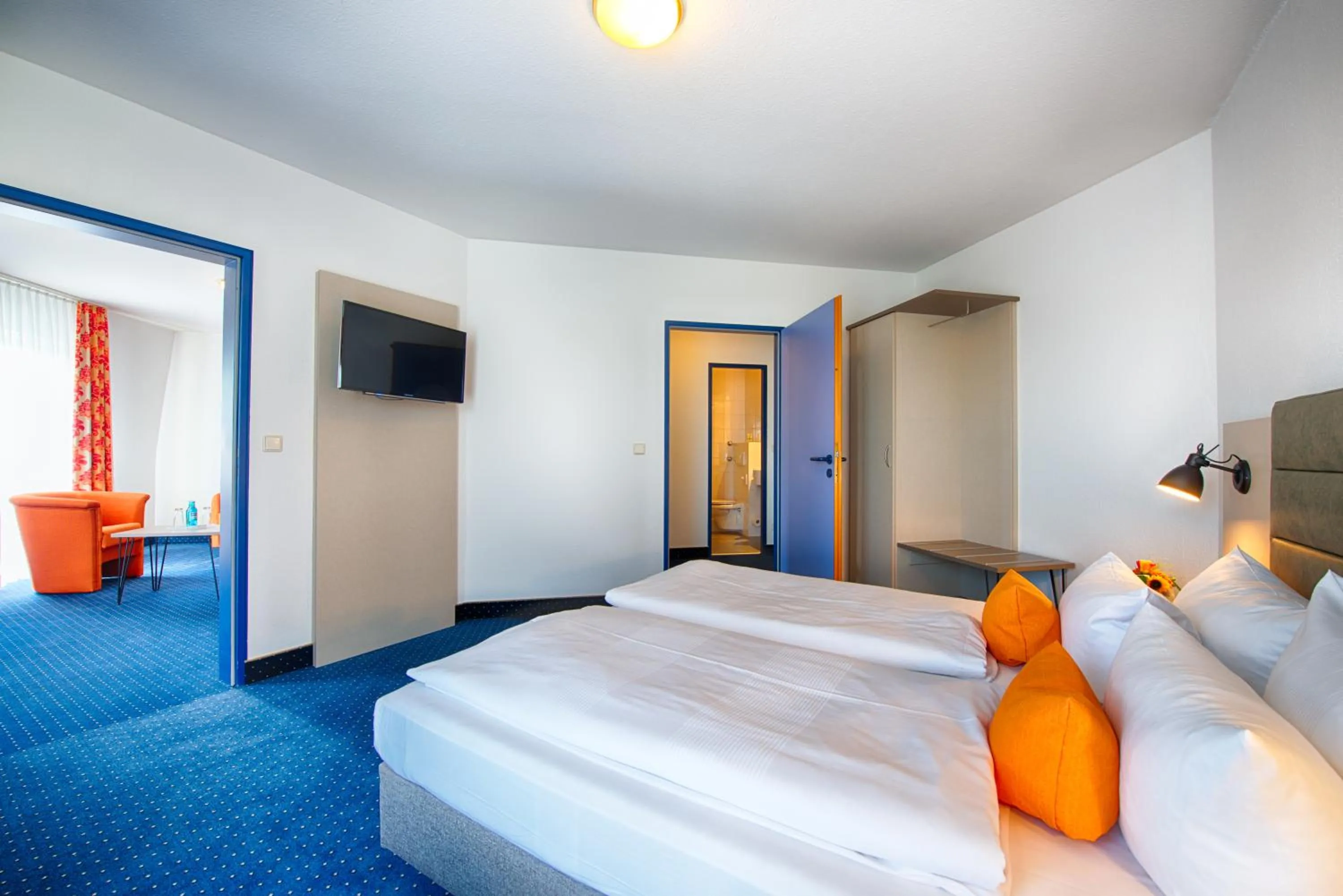 Bedroom, Bed in ACHAT Hotel Zwickau