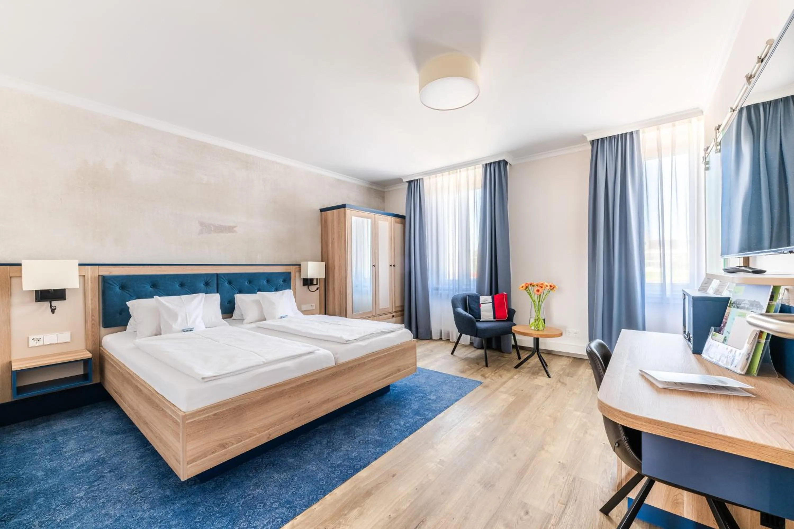 Bed in Strandhotel Löchnerhaus