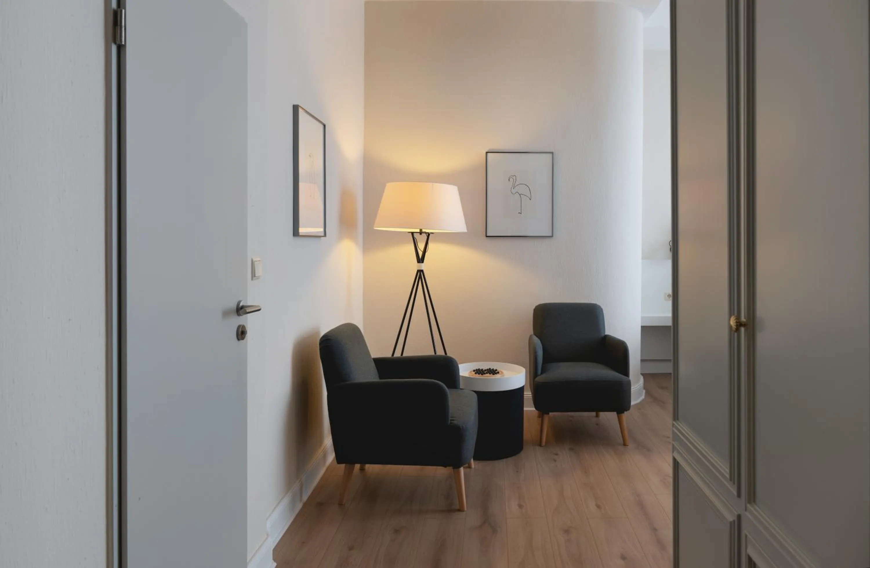 Seating area in Rheinhotel Dreesen