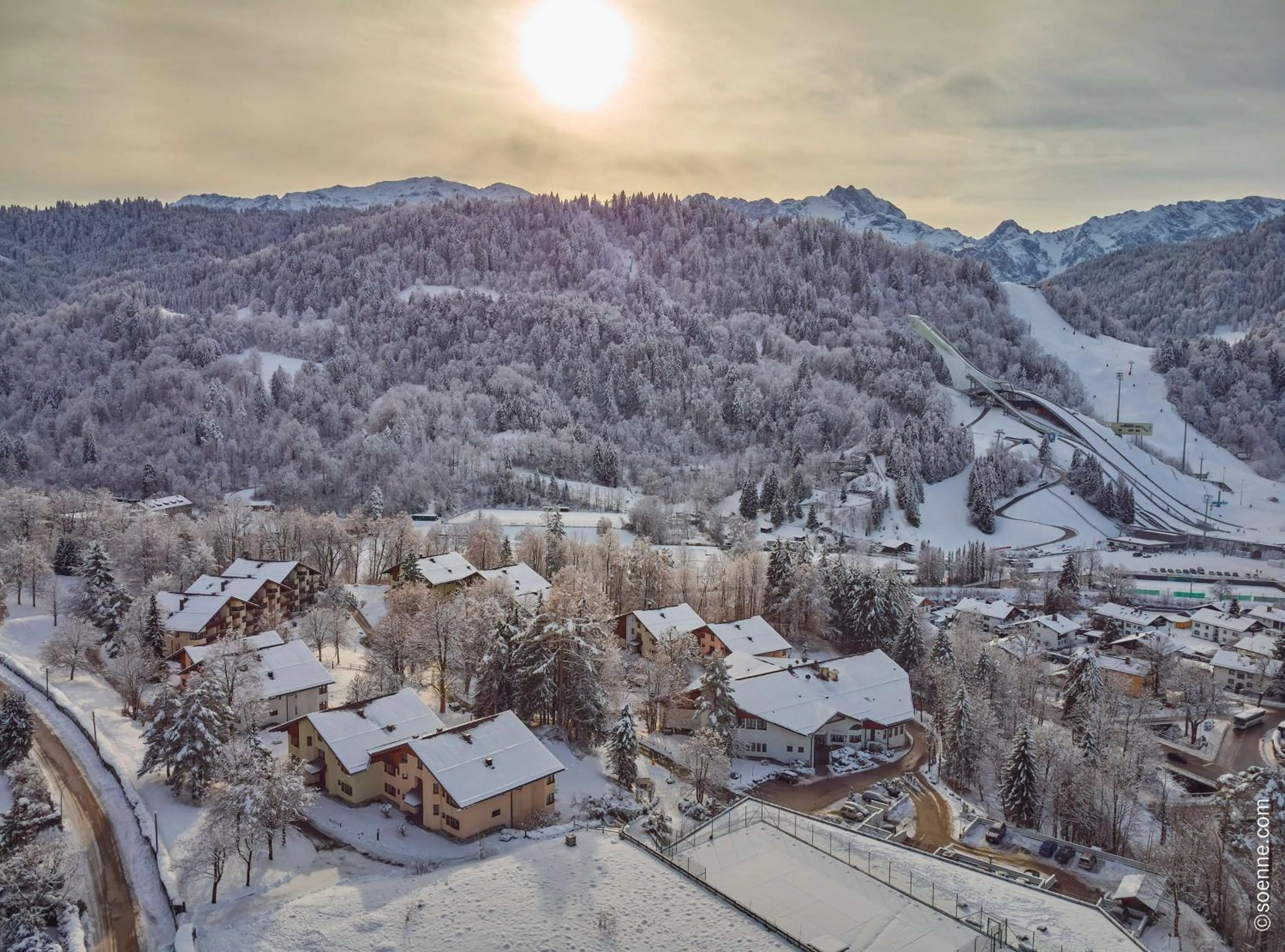 Property building in Dorint Sporthotel Garmisch-Partenkirchen