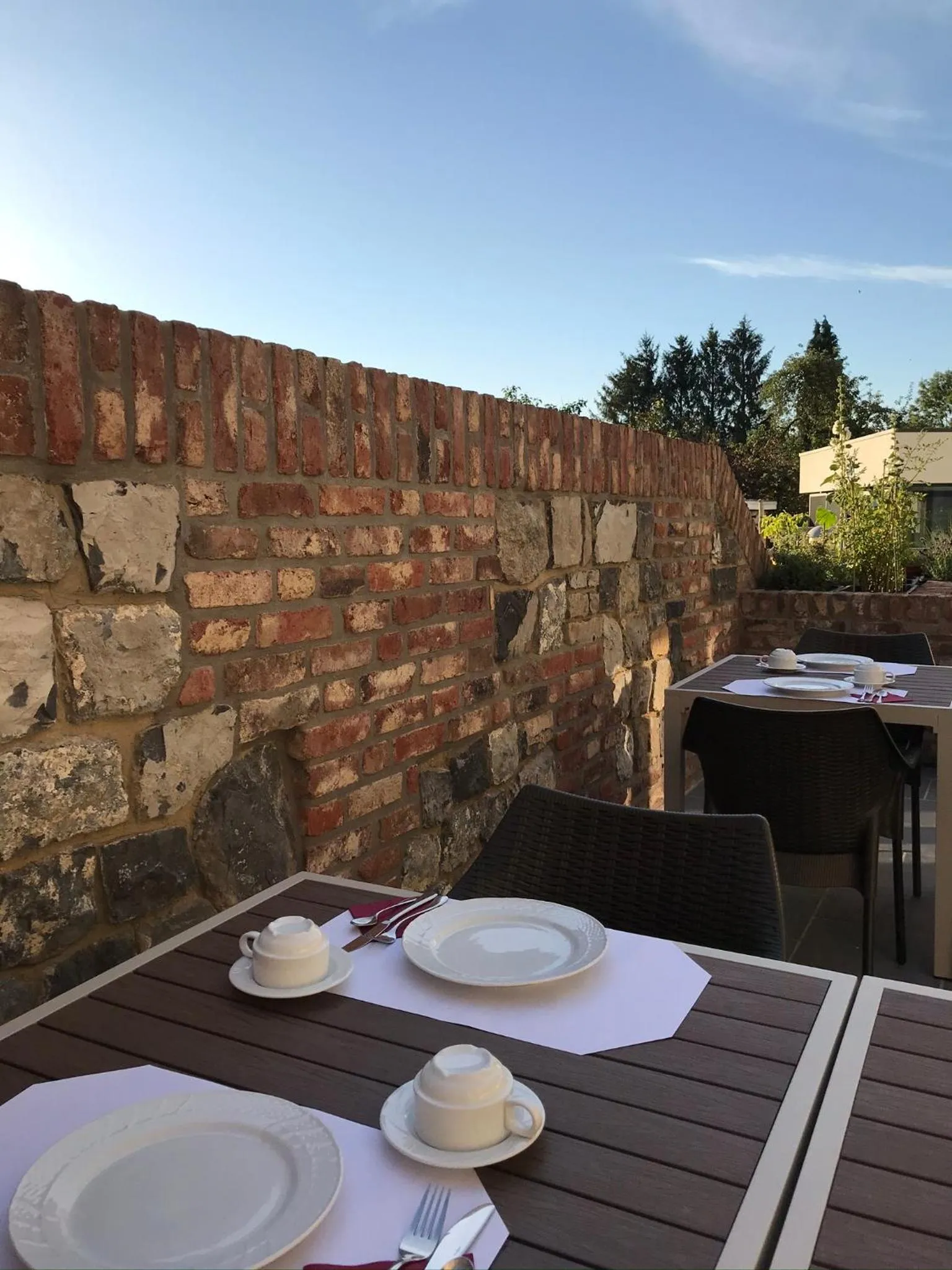 Patio in Hotel-Restaurant Zum Onkel Jonathan