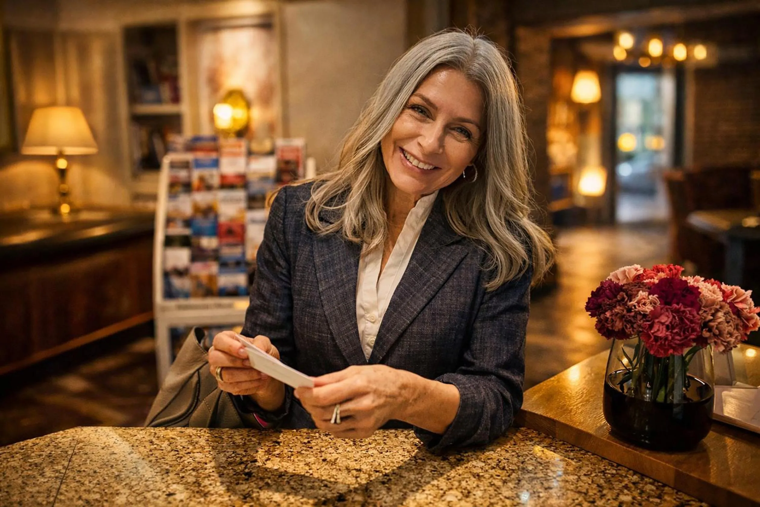 Lobby or reception in Alt Lohbrügger Hof